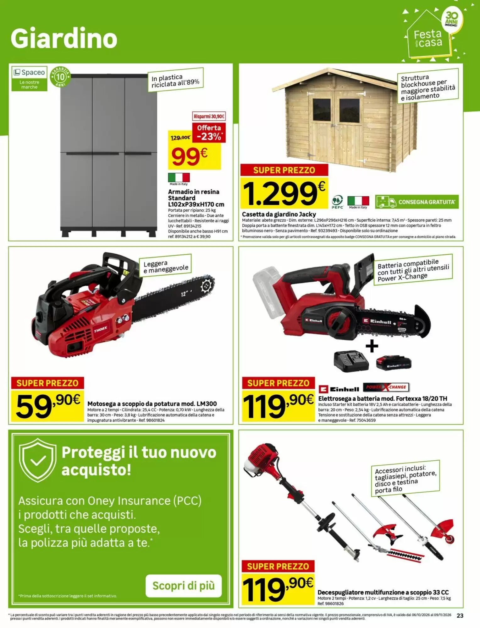 Volantino promozionale Leroy Merlin  valide dal 06/10/2026 - Pagina 23.