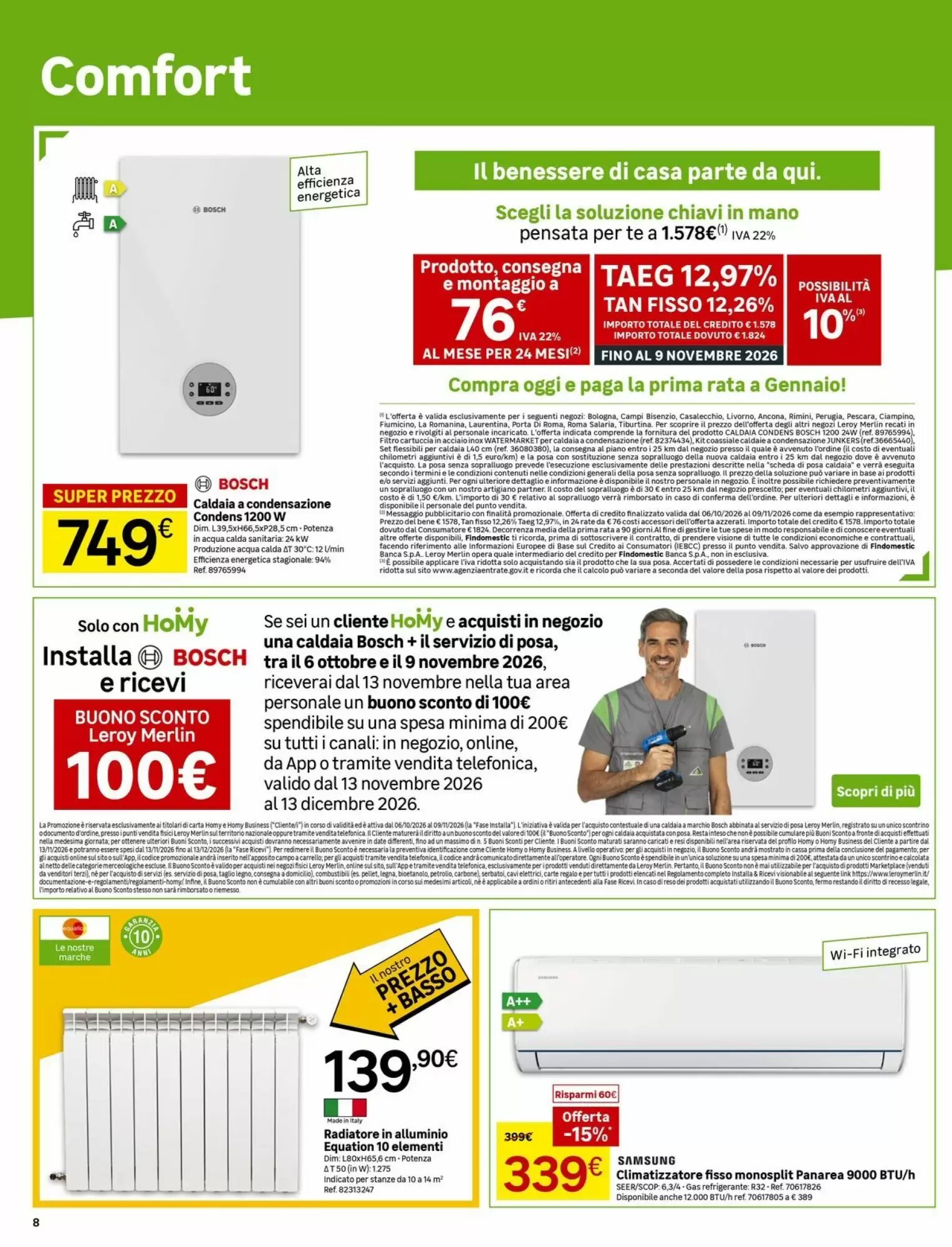 Volantino promozionale Leroy Merlin  valide dal 06/10/2026 - Pagina 8.