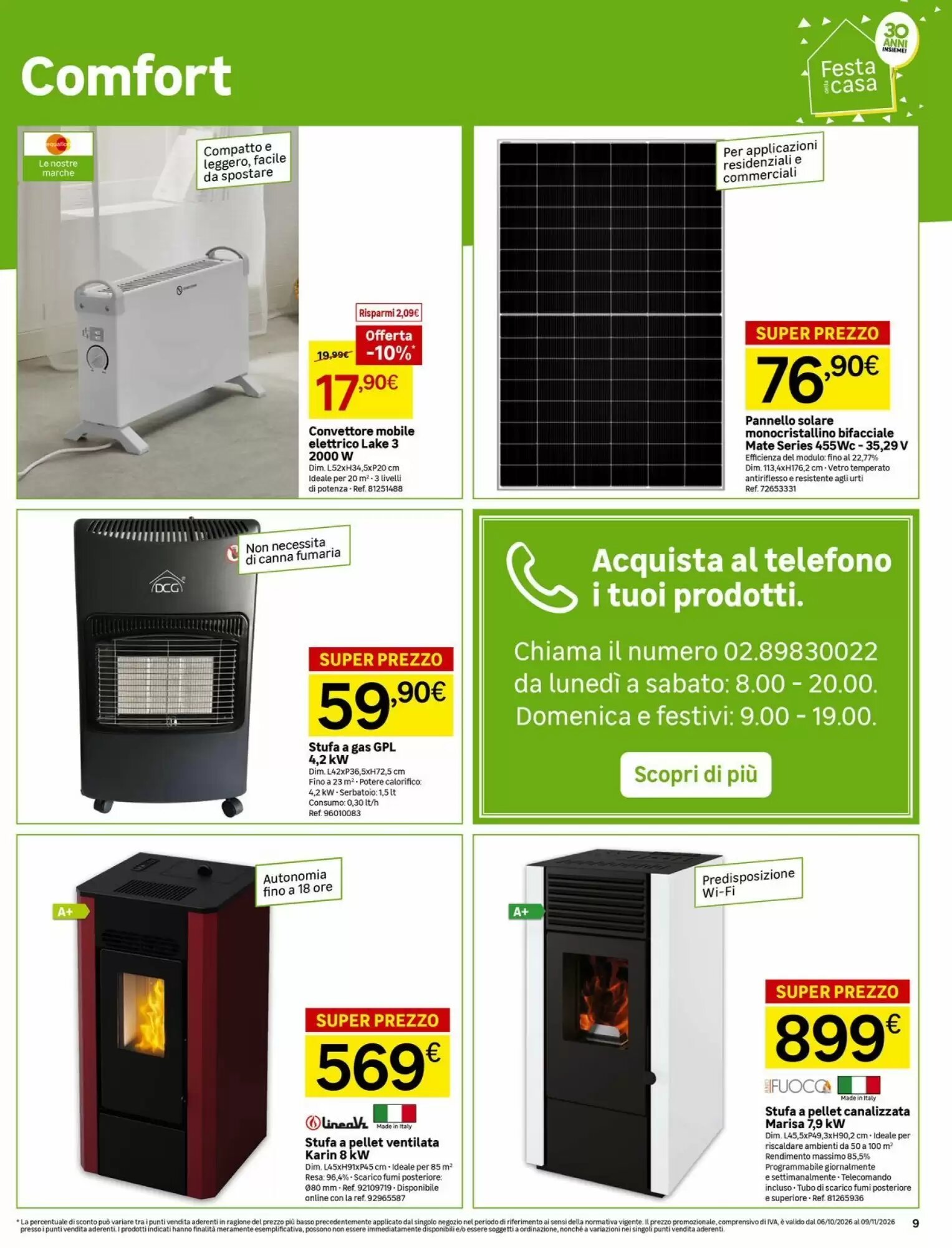 Volantino promozionale Leroy Merlin  valide dal 06/10/2026 - Pagina 9.