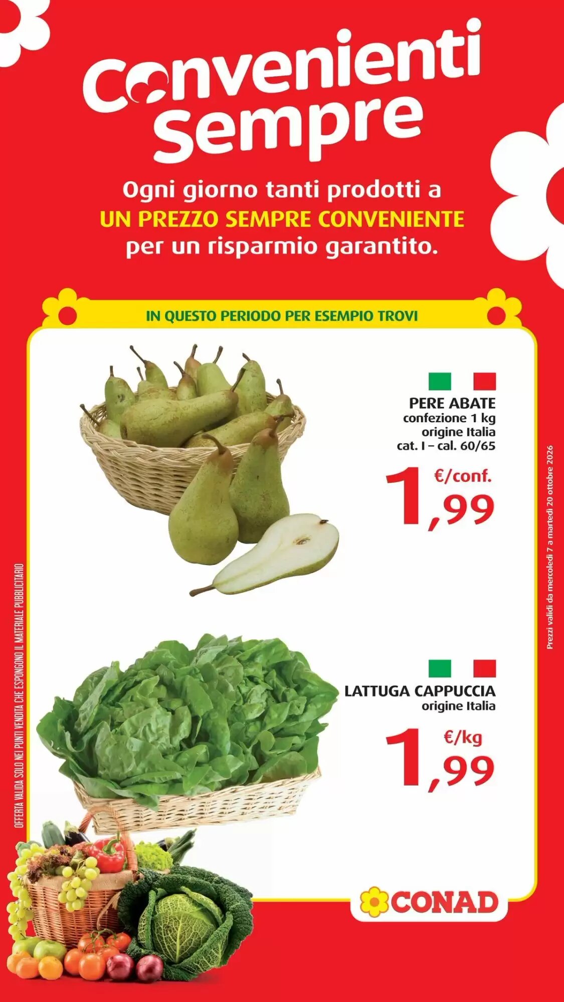 Volantino promozionale Conad valide dal 06/10/2026 - Pagina 1.