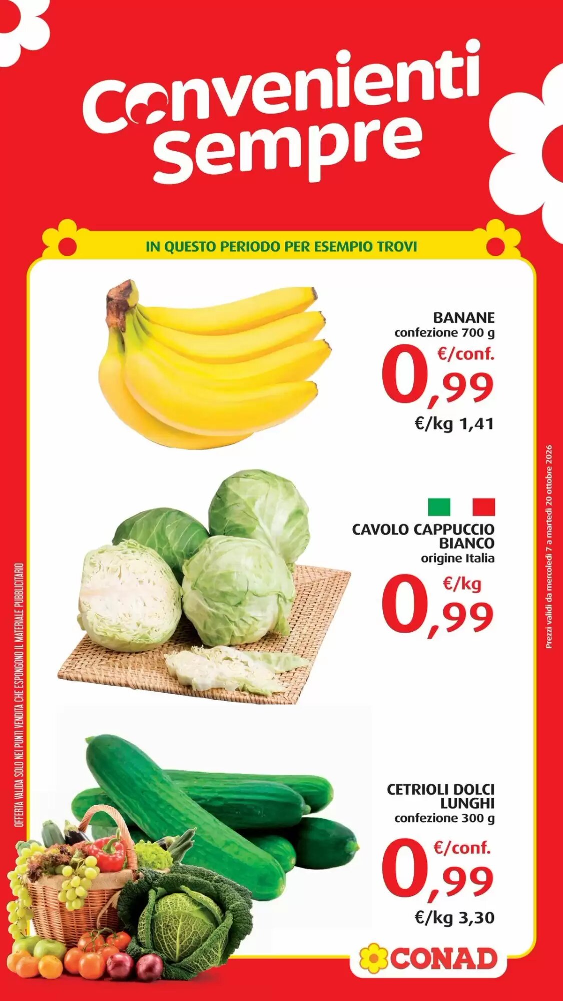 Volantino promozionale Conad  valide dal 06/10/2026 - Pagina 3.
