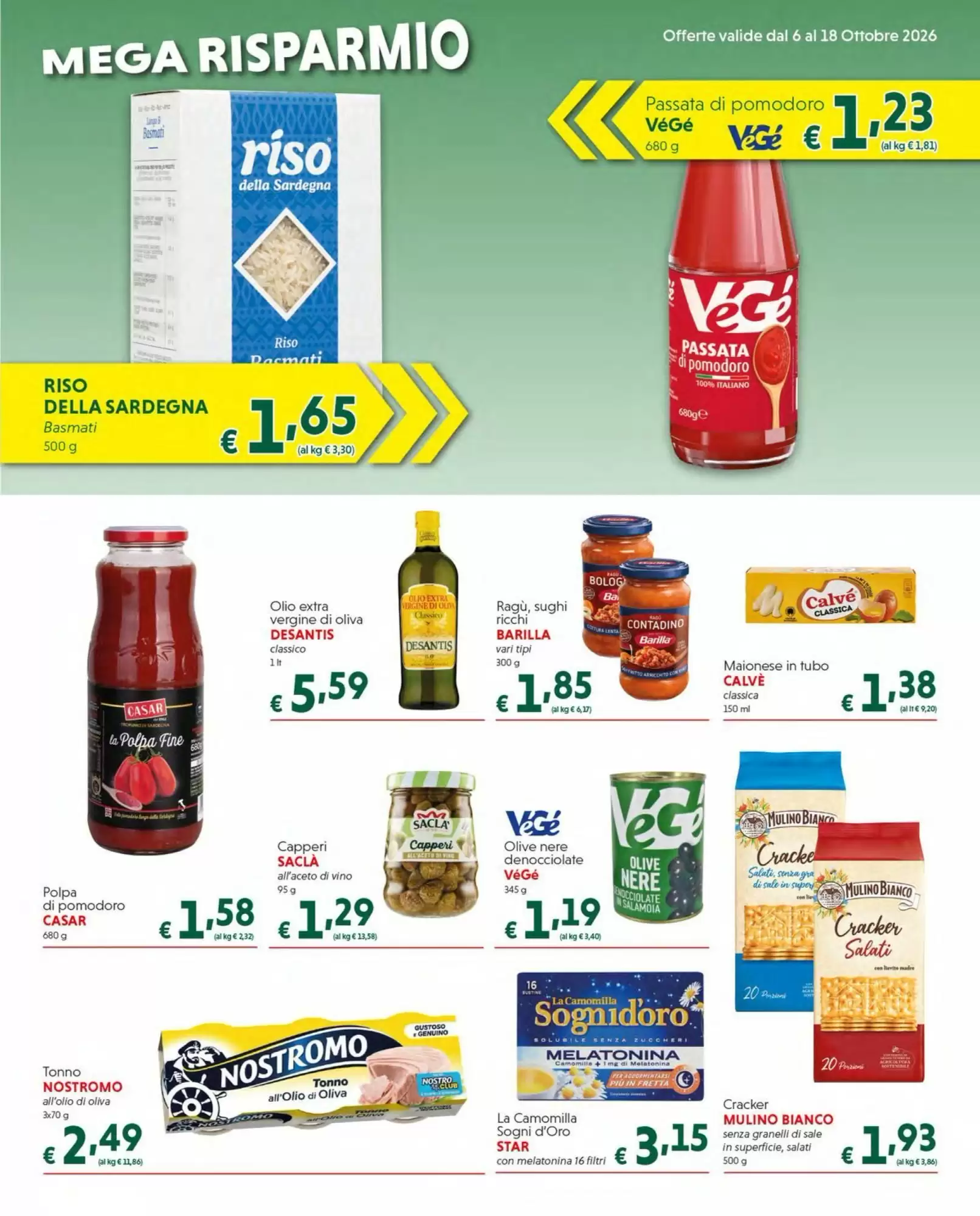 Volantino promozionale DiMeglio  valide dal 06/10/2026 - Pagina 3.