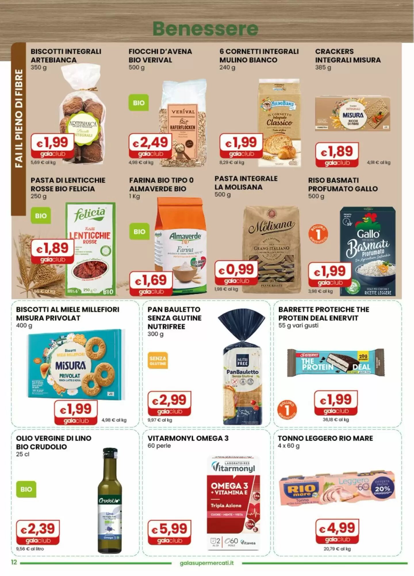 Volantino promozionale Gala Supermercati  valide dal 07/10/2026 - Pagina 12.