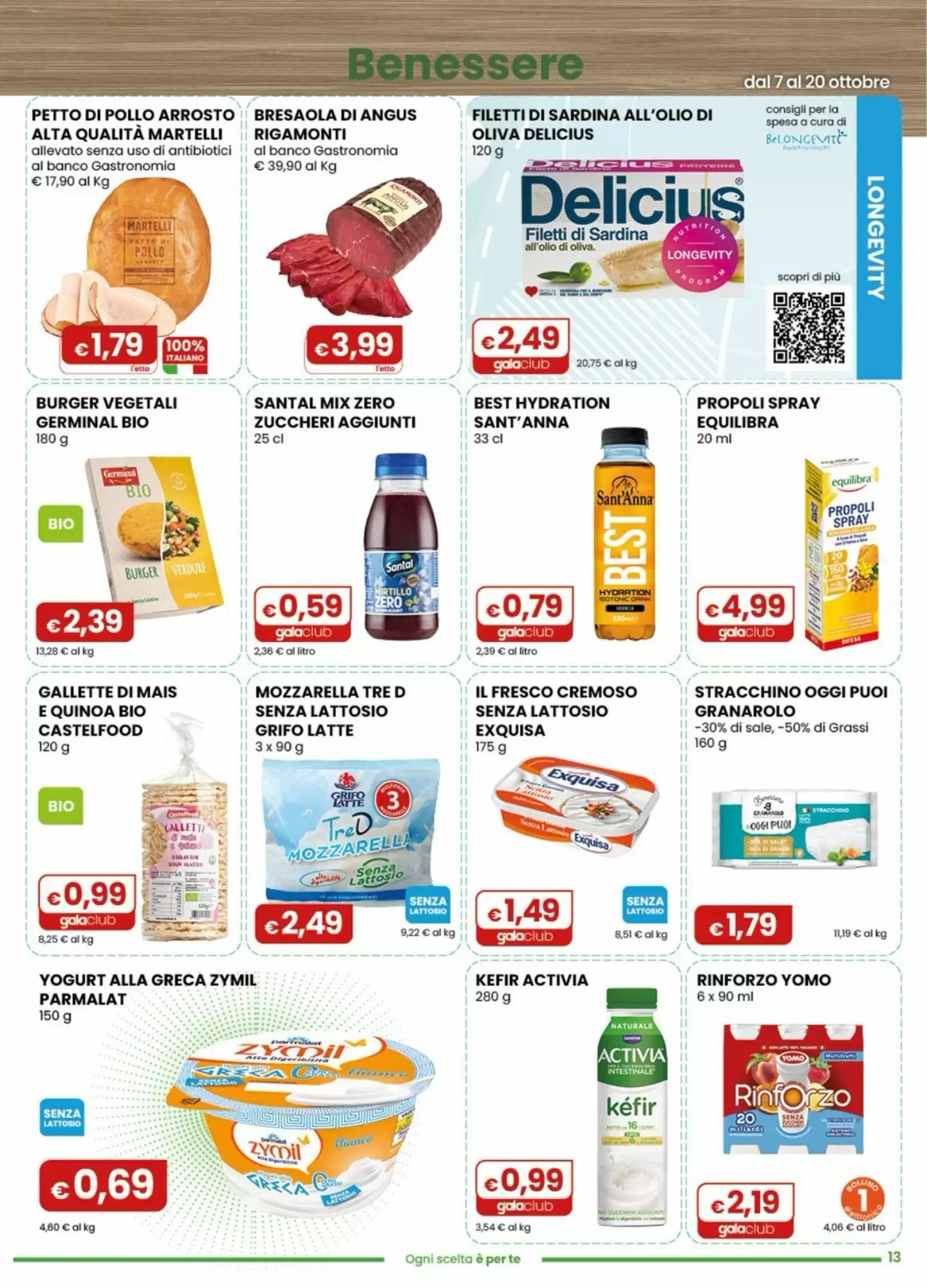 Volantino promozionale Gala Supermercati  valide dal 07/10/2026 - Pagina 13.
