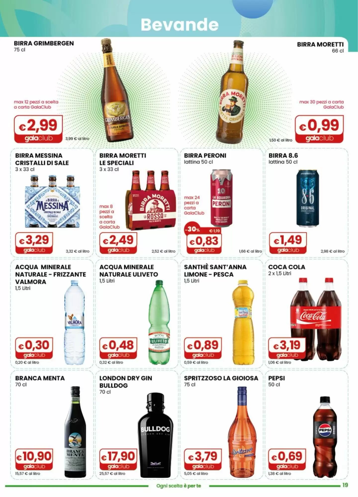 Volantino promozionale Gala Supermercati  valide dal 07/10/2026 - Pagina 19.
