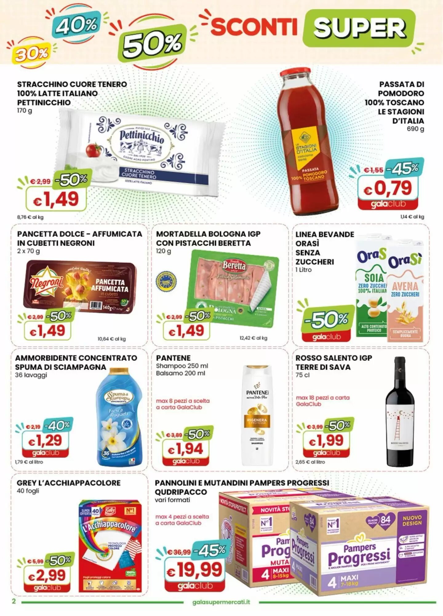 Volantino promozionale Gala Supermercati  valide dal 07/10/2026 - Pagina 2.