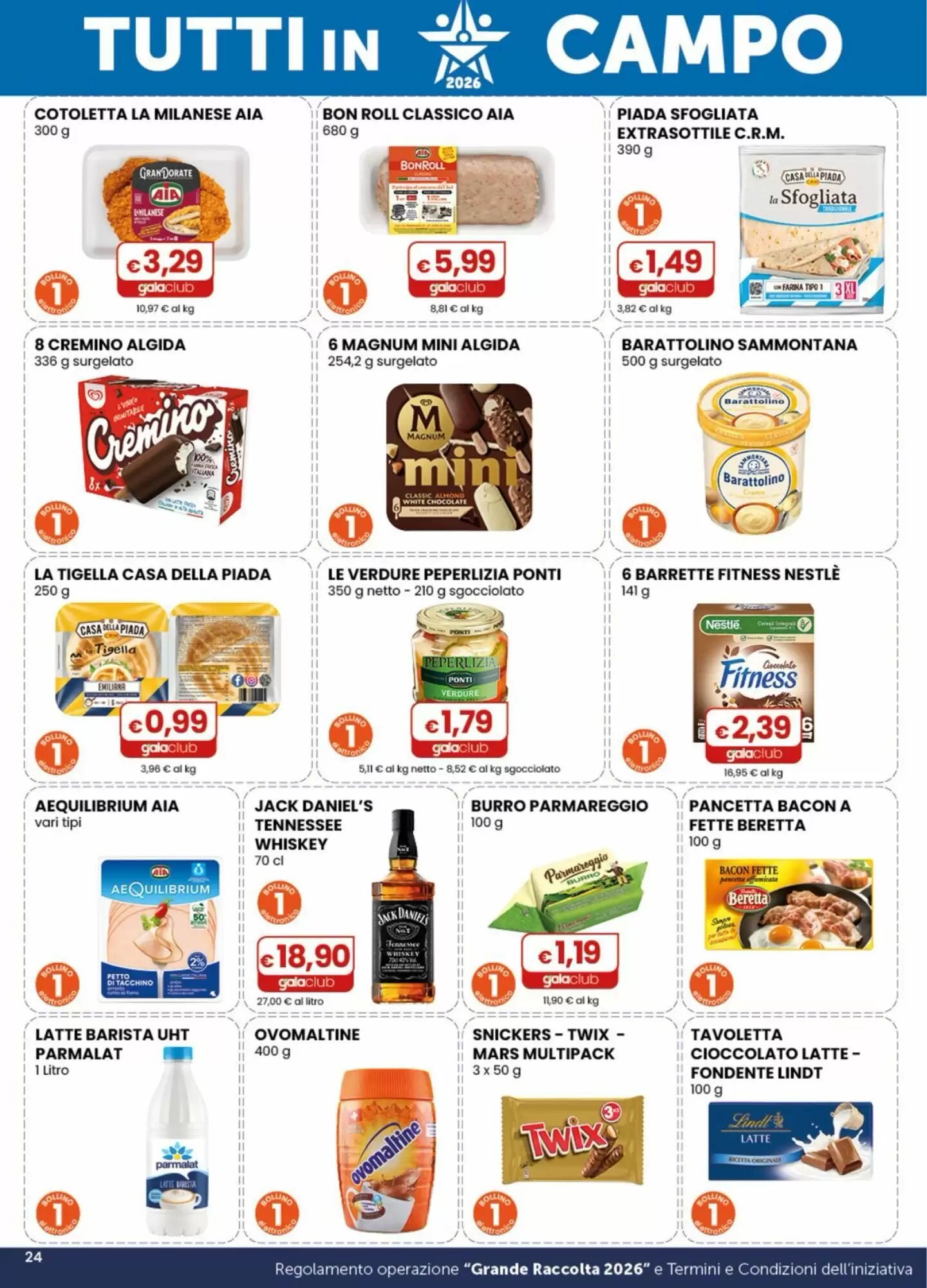 Volantino promozionale Gala Supermercati  valide dal 07/10/2026 - Pagina 24.