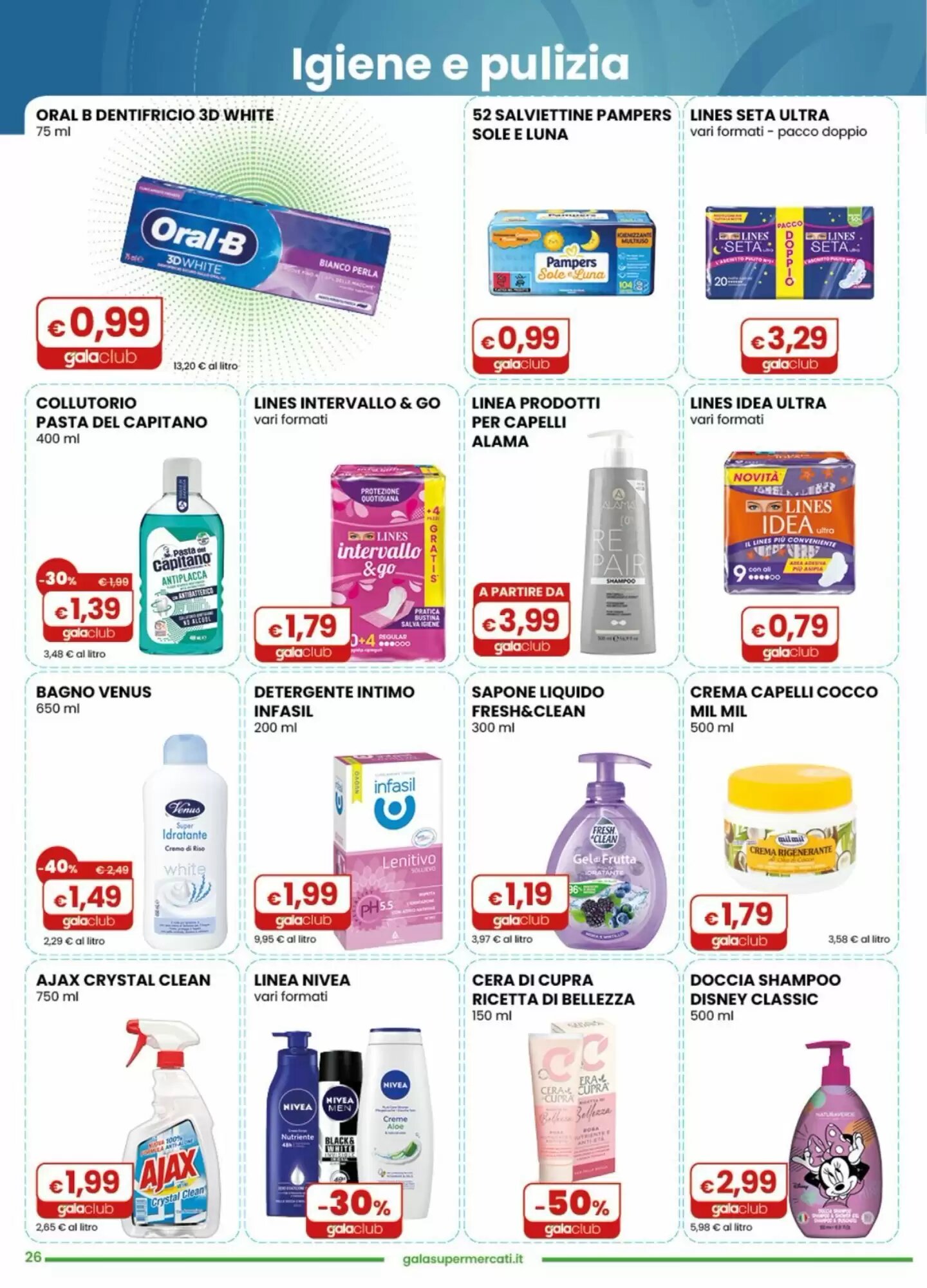 Volantino promozionale Gala Supermercati  valide dal 07/10/2026 - Pagina 26.