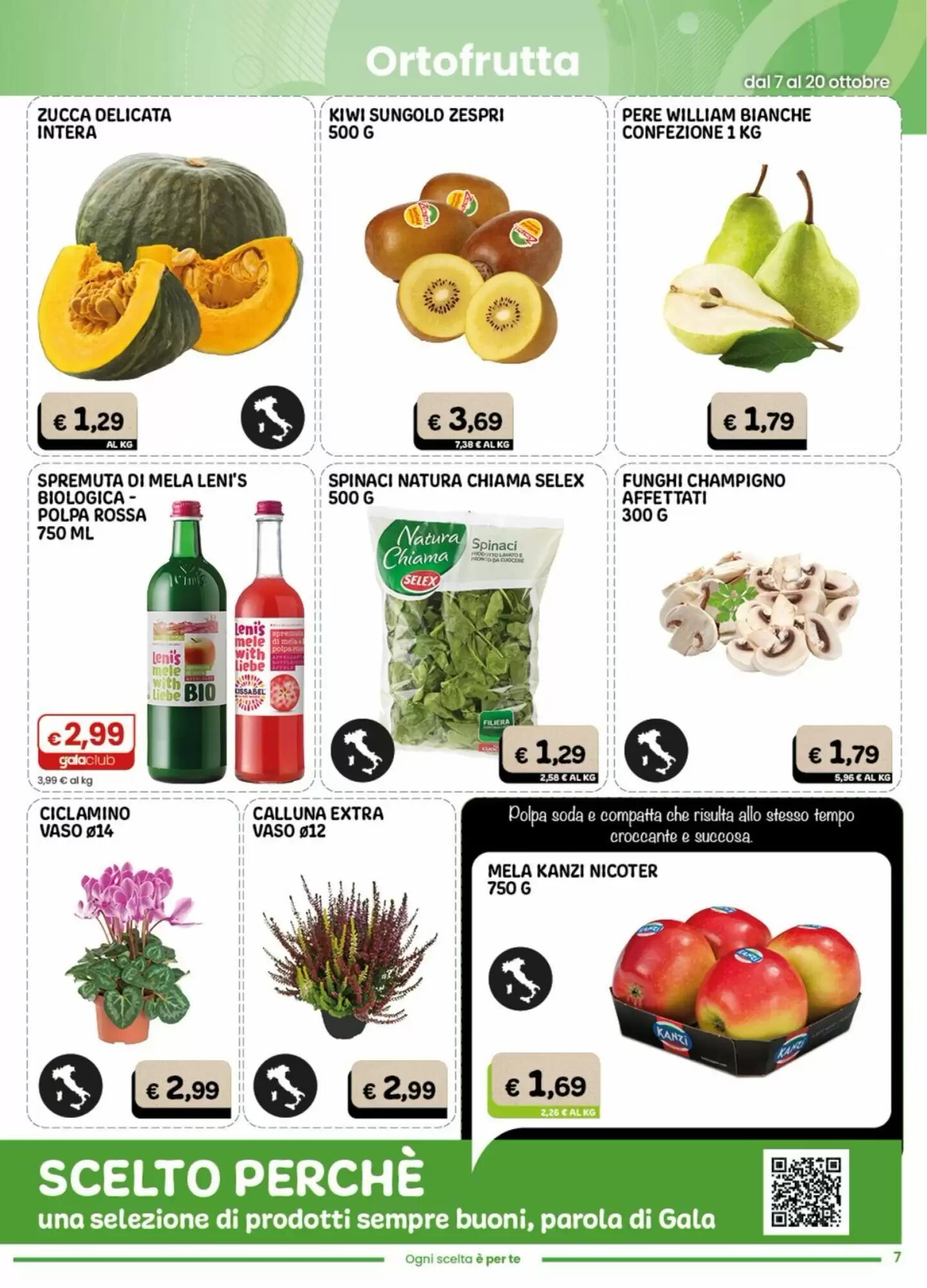 Volantino promozionale Gala Supermercati  valide dal 07/10/2026 - Pagina 7.