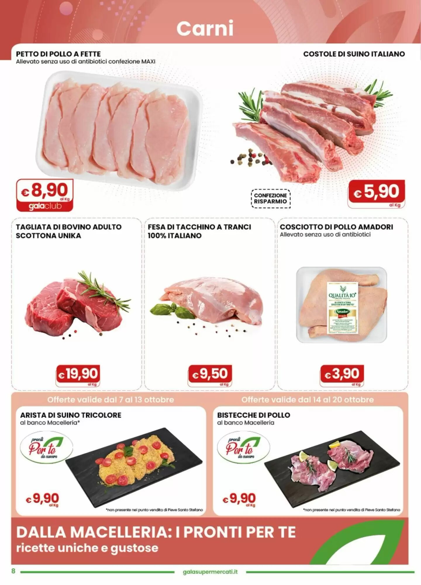 Volantino promozionale Gala Supermercati  valide dal 07/10/2026 - Pagina 8.