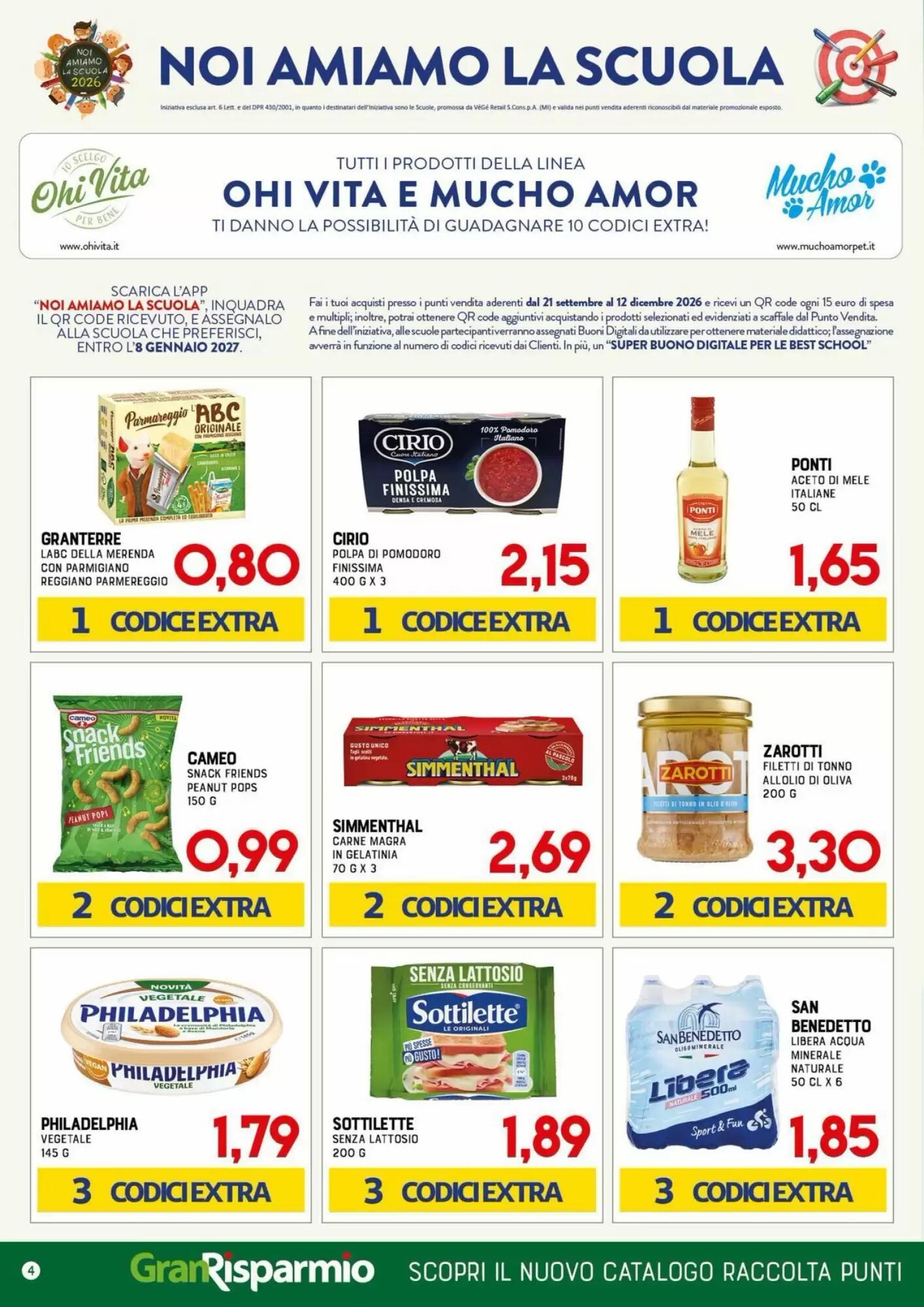 Volantino promozionale Gran Risparmio  valide dal 07/10/2026 - Pagina 4.