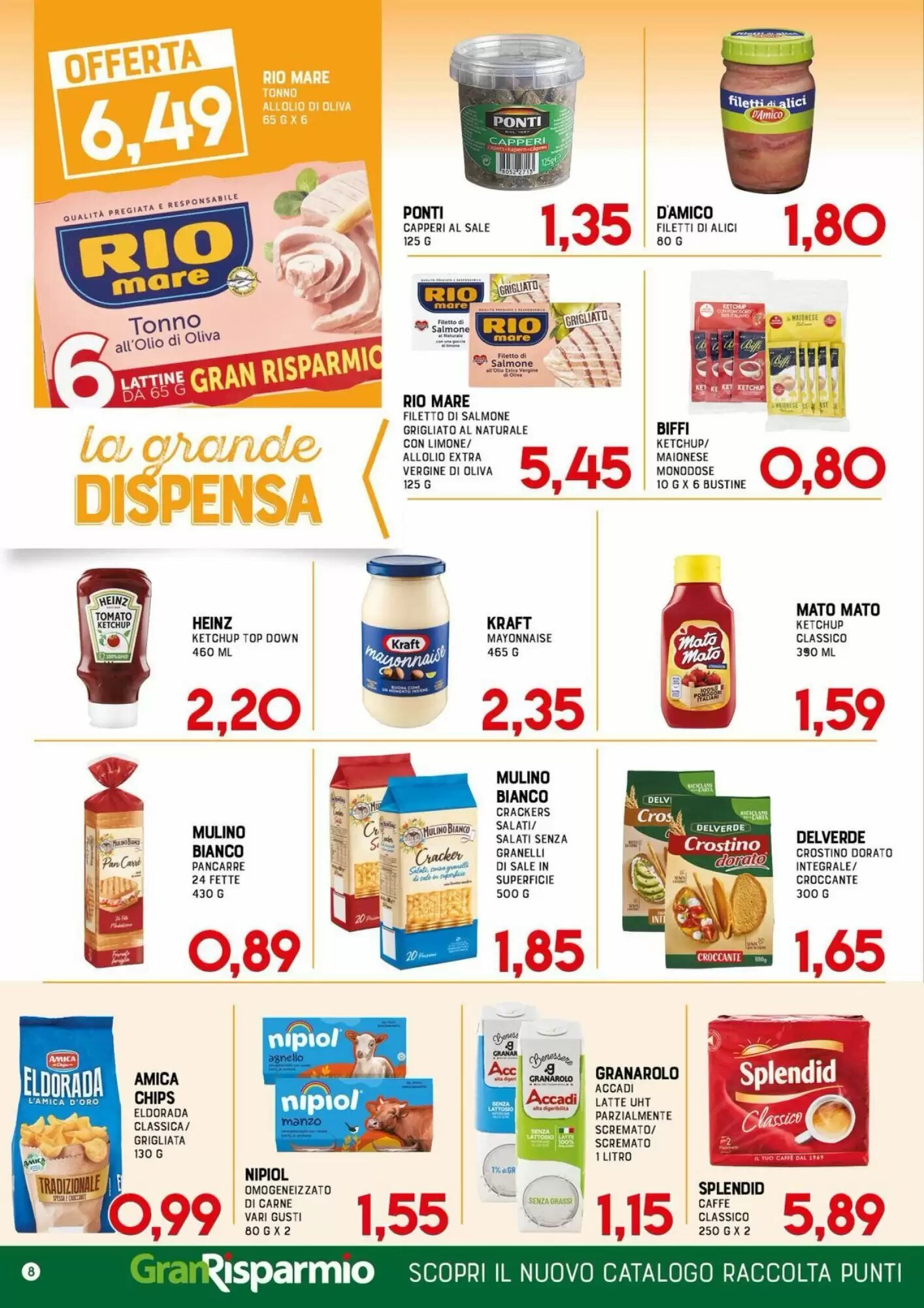 Volantino promozionale Gran Risparmio  valide dal 07/10/2026 - Pagina 8.
