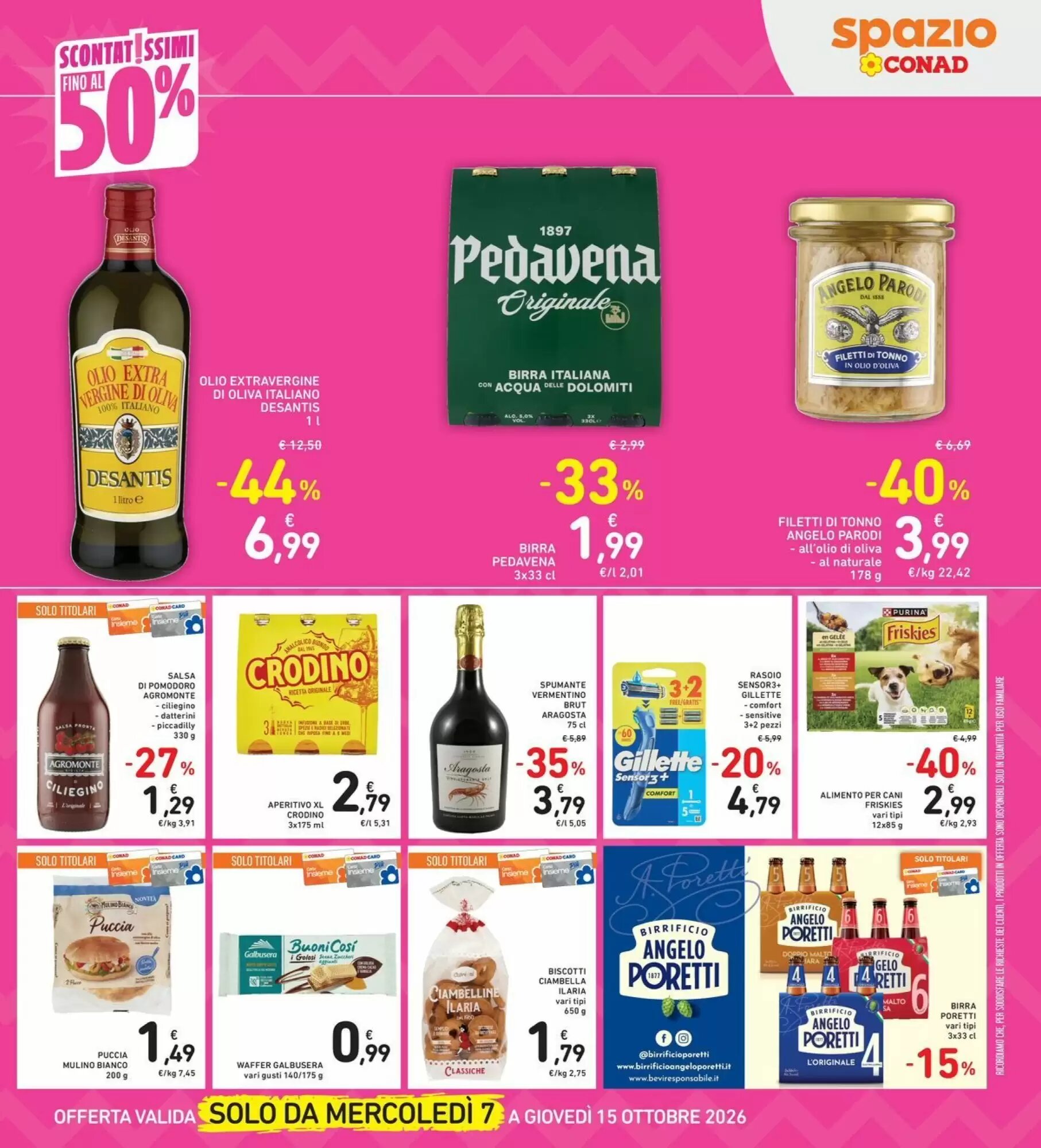 Volantino promozionale Spazio Conad  valide dal 07/10/2026 - Pagina 3.