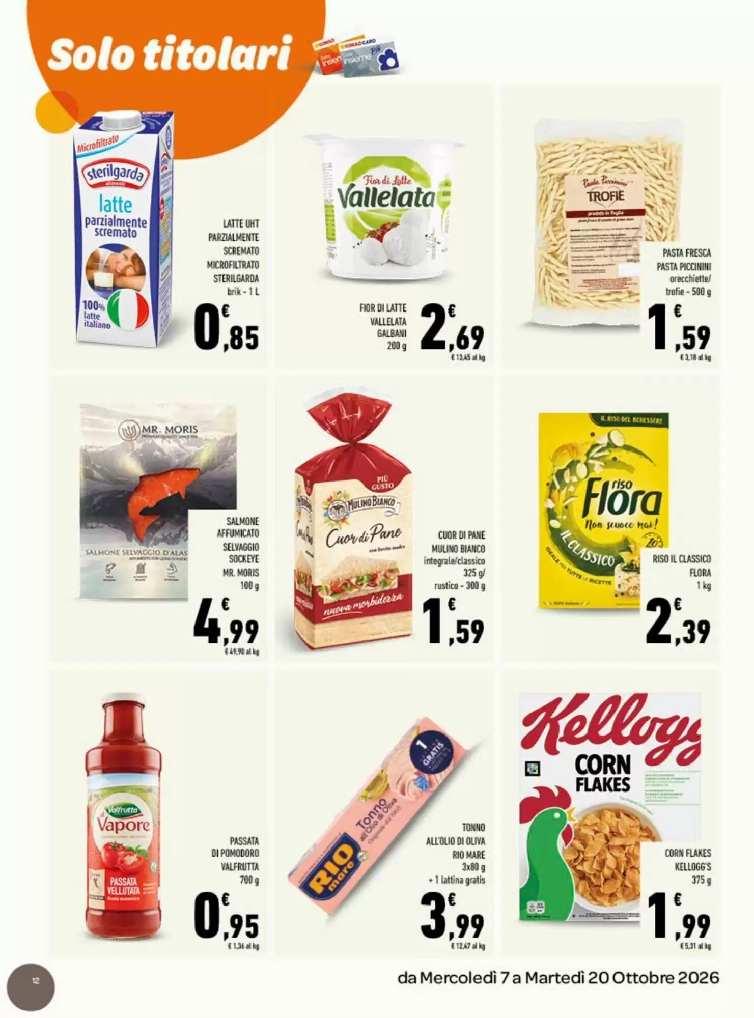 Volantino promozionale Conad  valide dal 07/10/2026 - Pagina 12.
