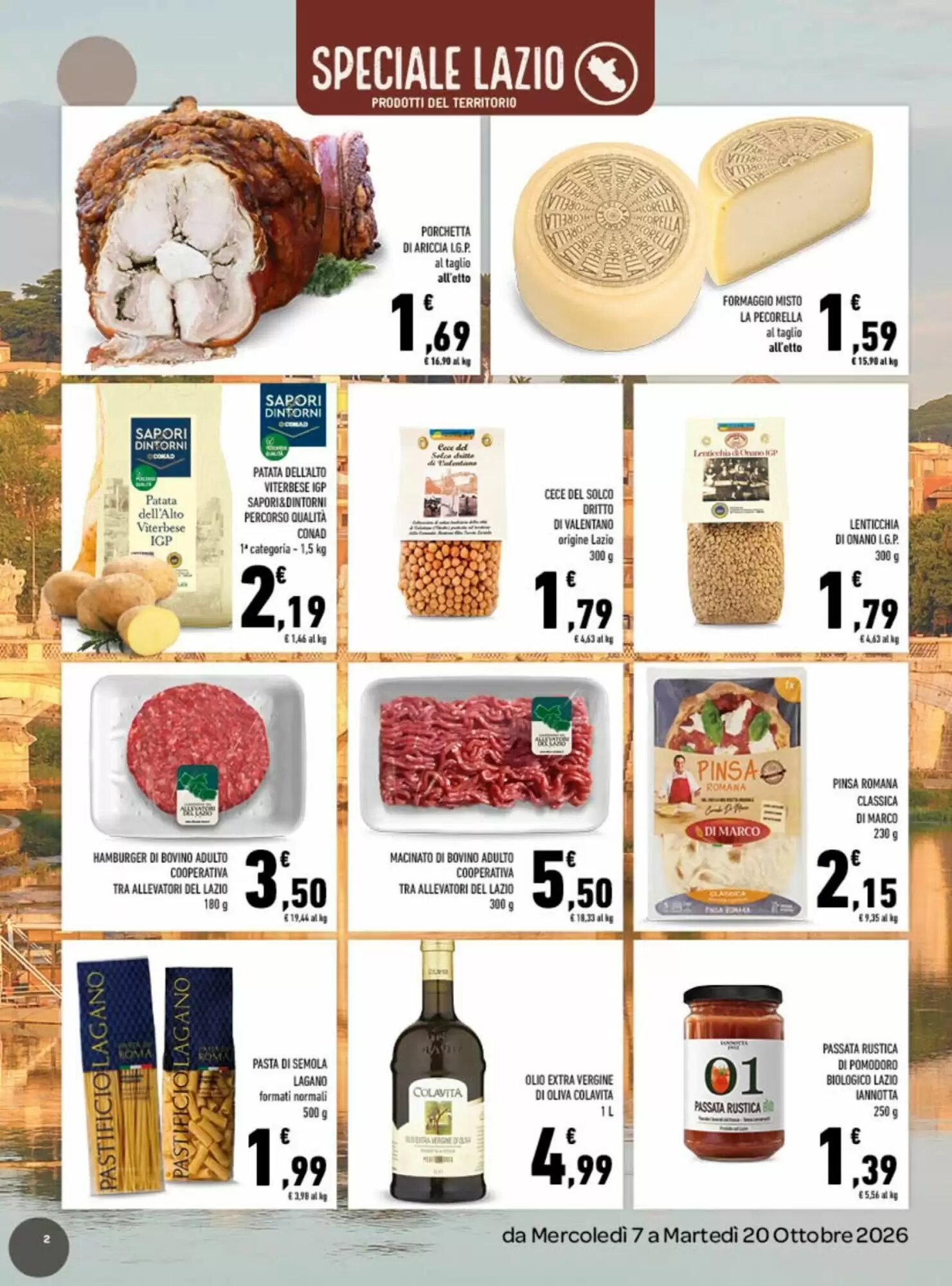 Volantino promozionale Conad  valide dal 07/10/2026 - Pagina 2.