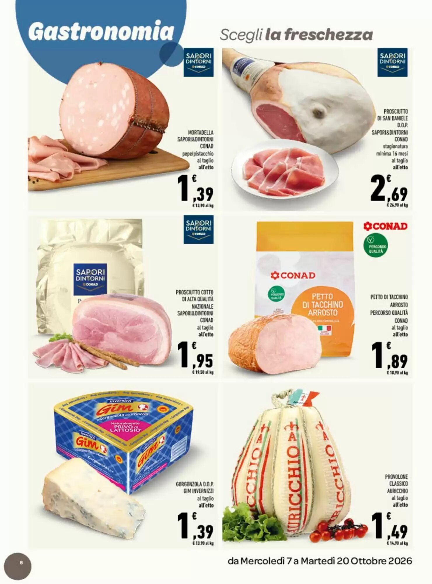 Volantino promozionale Conad  valide dal 07/10/2026 - Pagina 8.