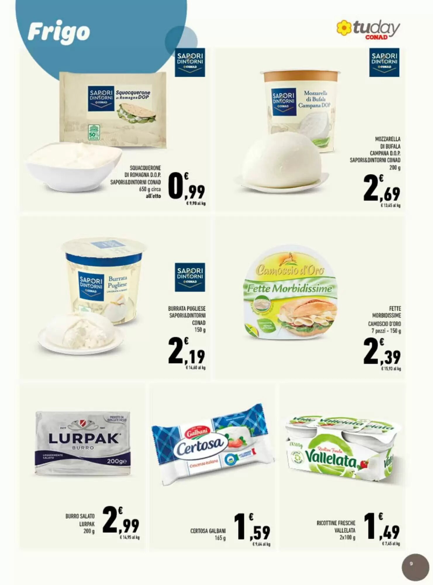 Volantino promozionale Conad  valide dal 07/10/2026 - Pagina 9.