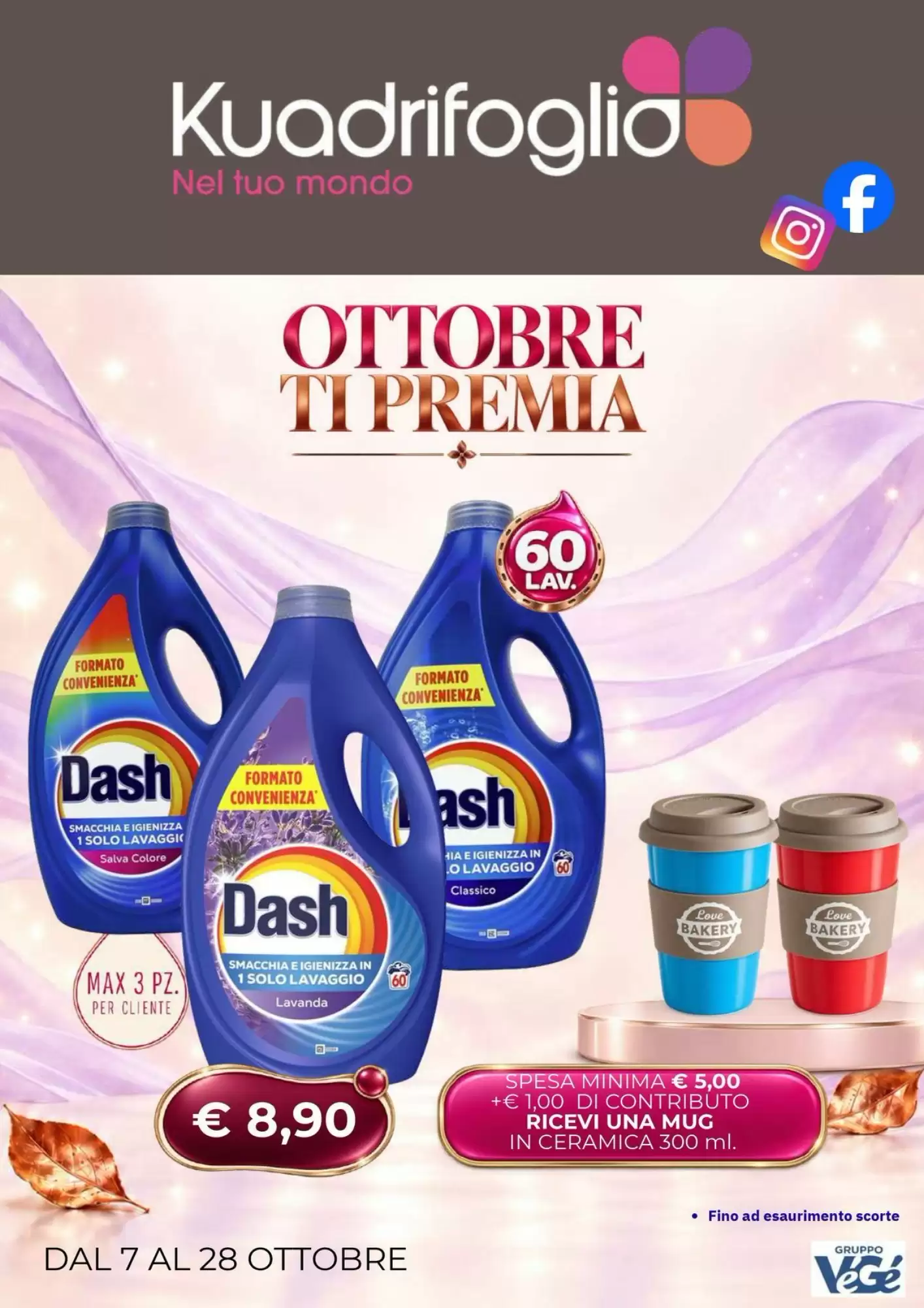 Volantino promozionale Kuadrifoglio valide dal 07/10/2026 - Pagina 1.
