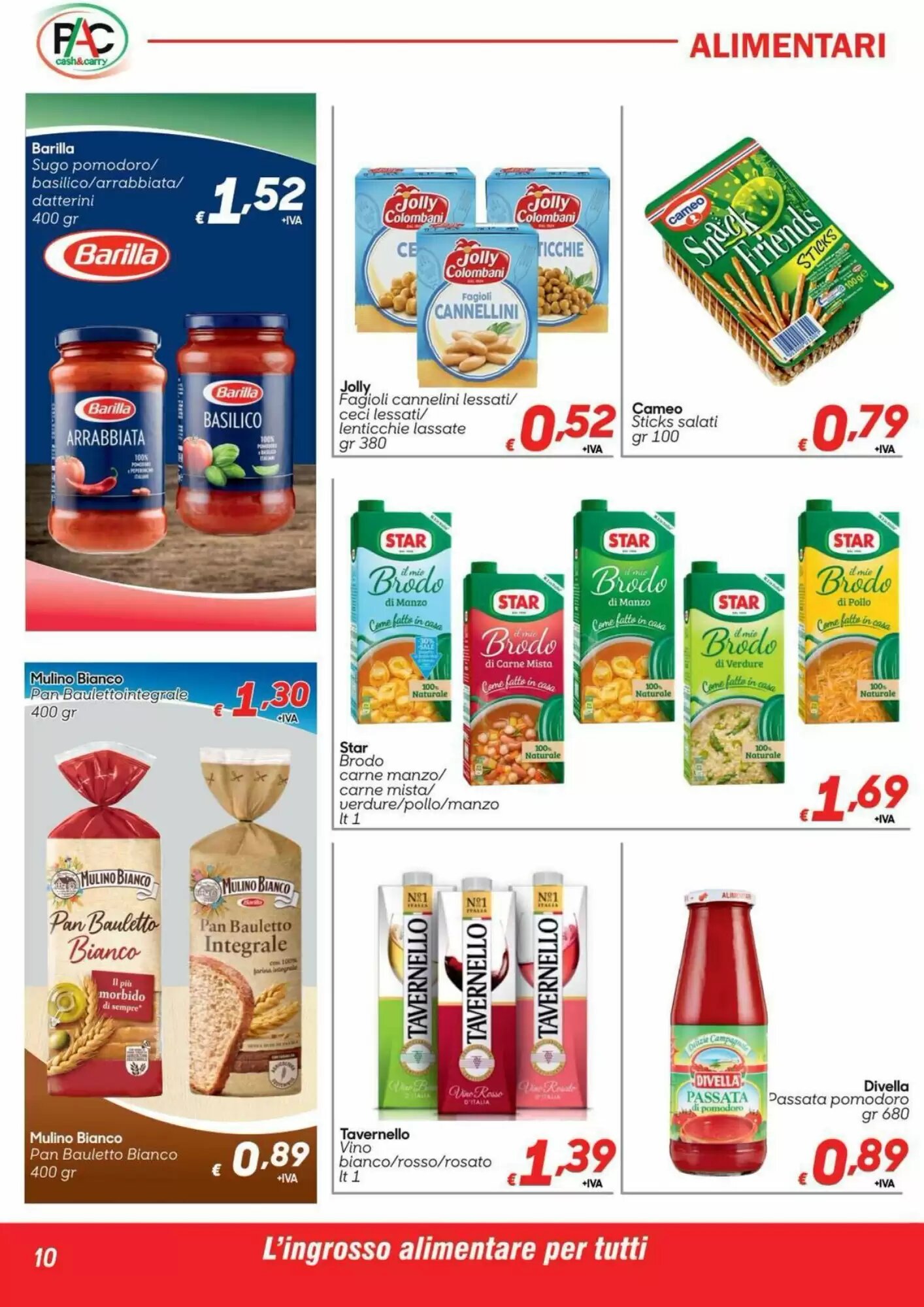 Volantino promozionale Pac Cash&Carry  valide dal 07/10/2026 - Pagina 10.