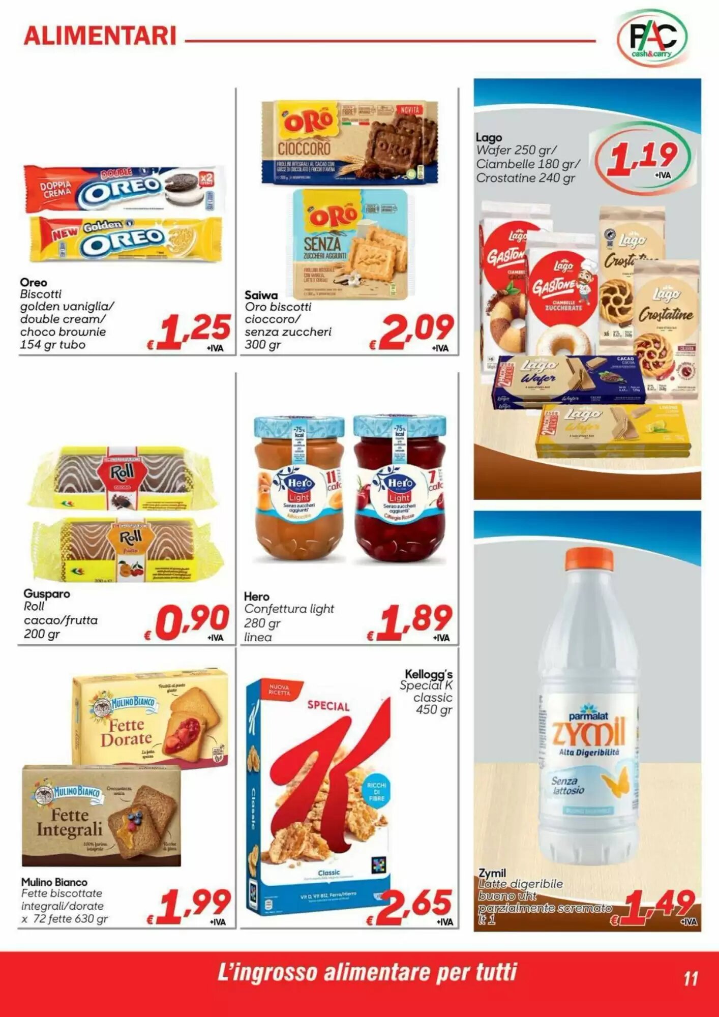 Volantino promozionale Pac Cash&Carry  valide dal 07/10/2026 - Pagina 11.