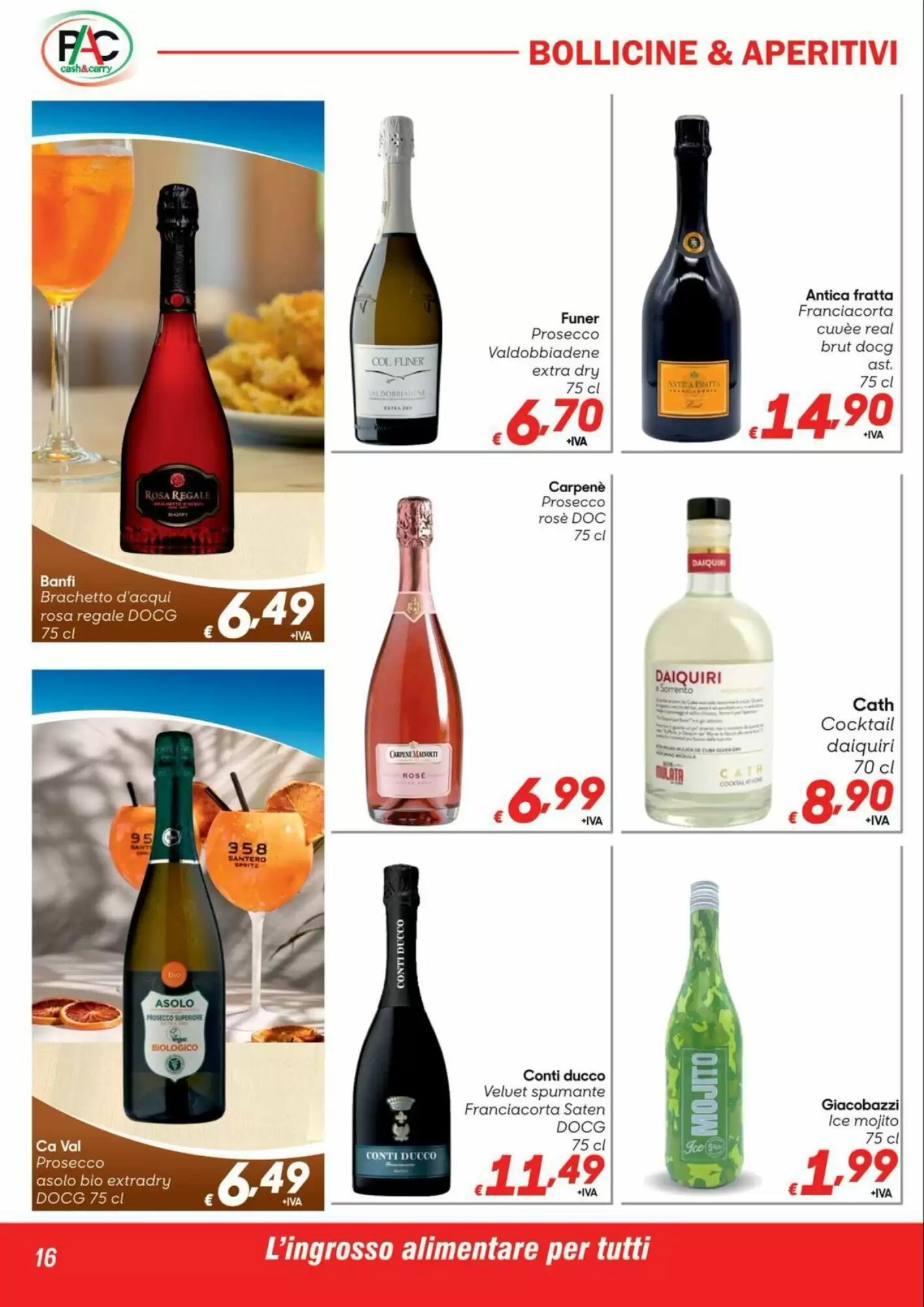 Volantino promozionale Pac Cash&Carry  valide dal 07/10/2026 - Pagina 16.