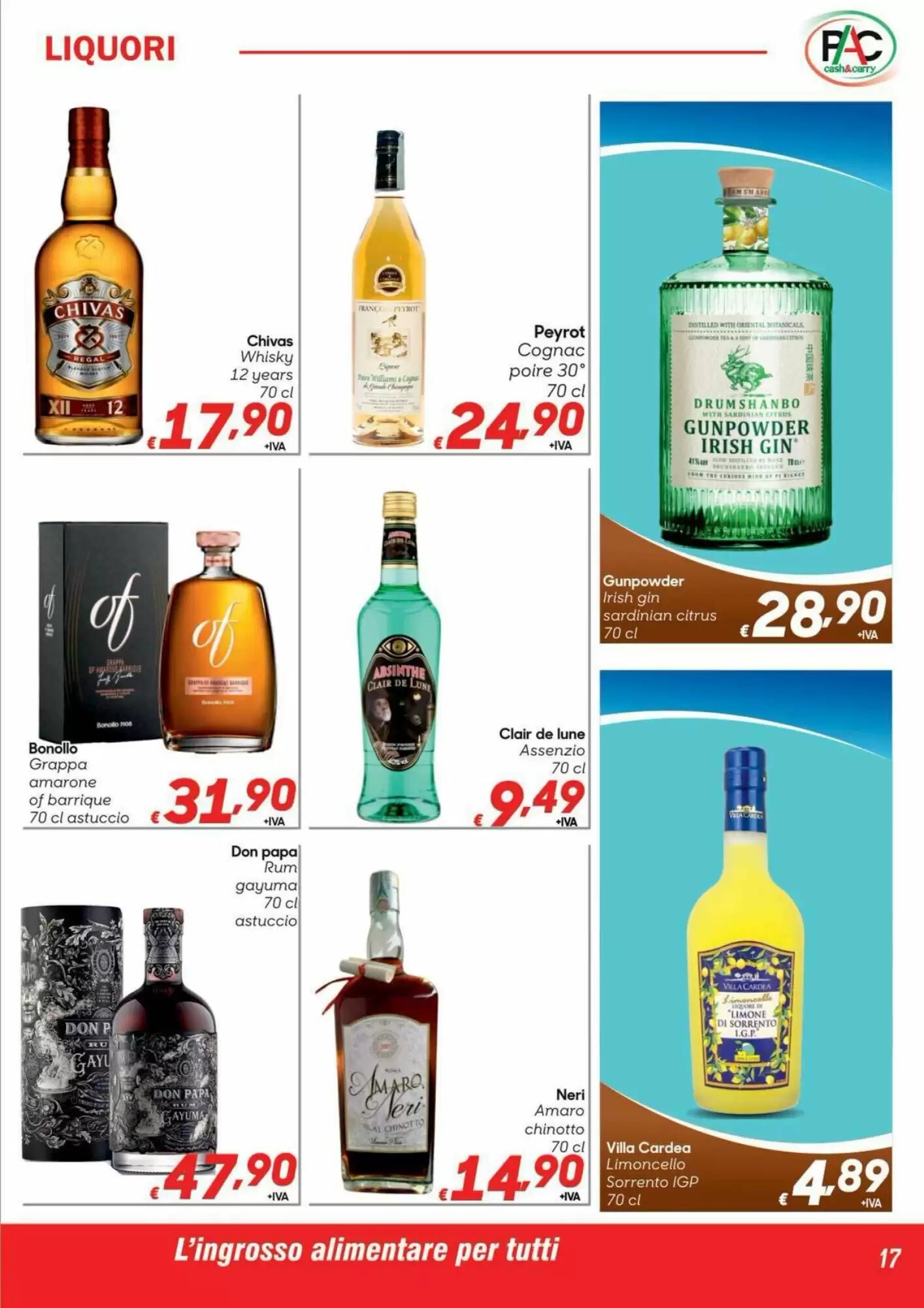 Volantino promozionale Pac Cash&Carry  valide dal 07/10/2026 - Pagina 17.