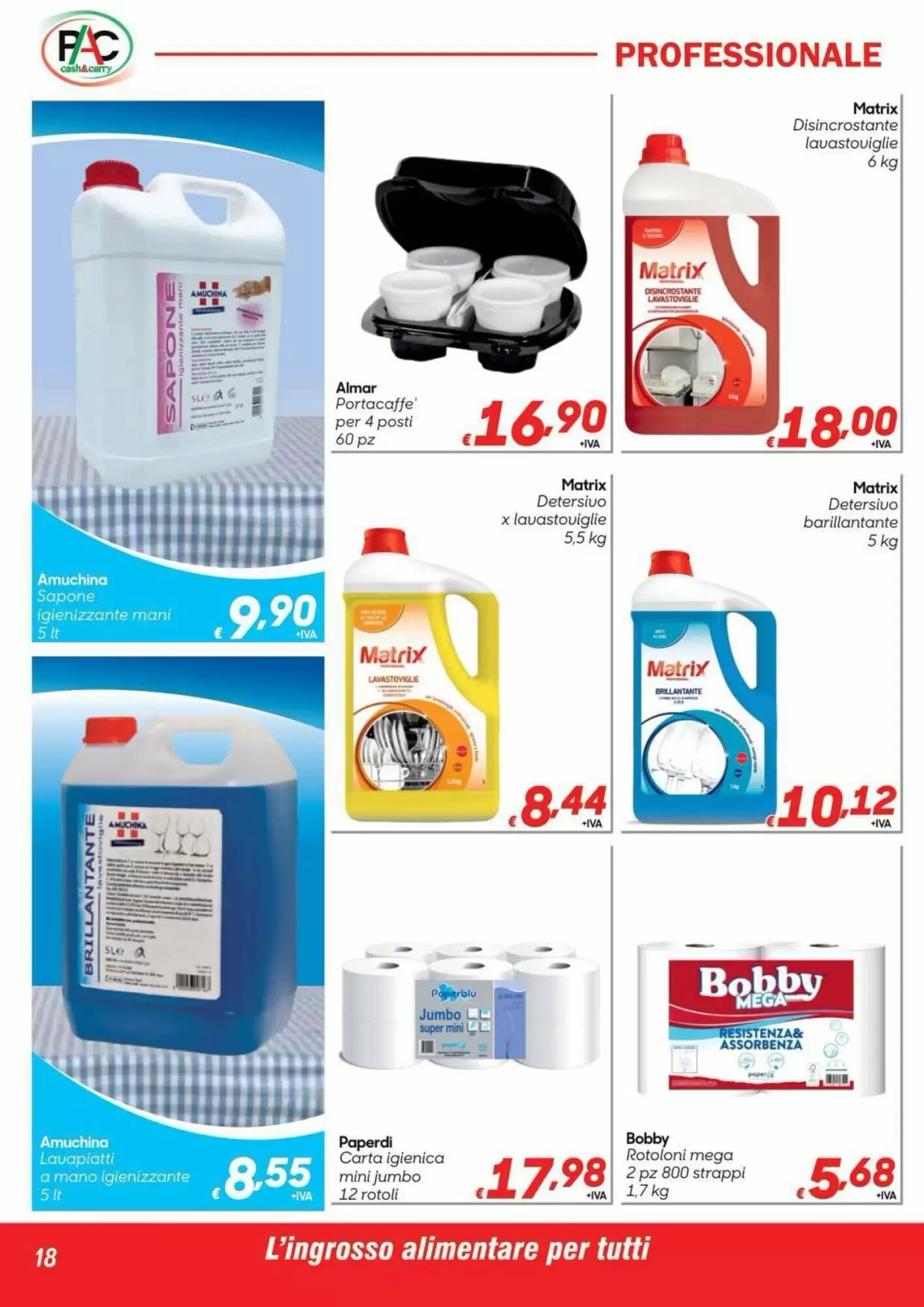 Volantino promozionale Pac Cash&Carry  valide dal 07/10/2026 - Pagina 18.