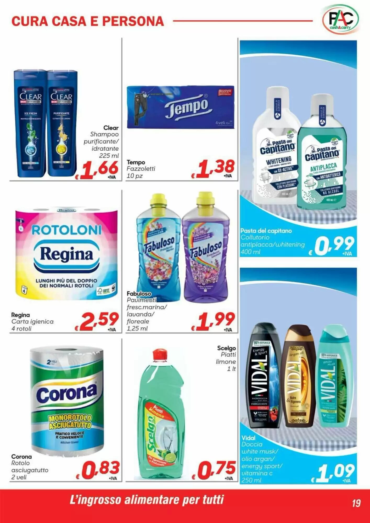 Volantino promozionale Pac Cash&Carry  valide dal 07/10/2026 - Pagina 19.