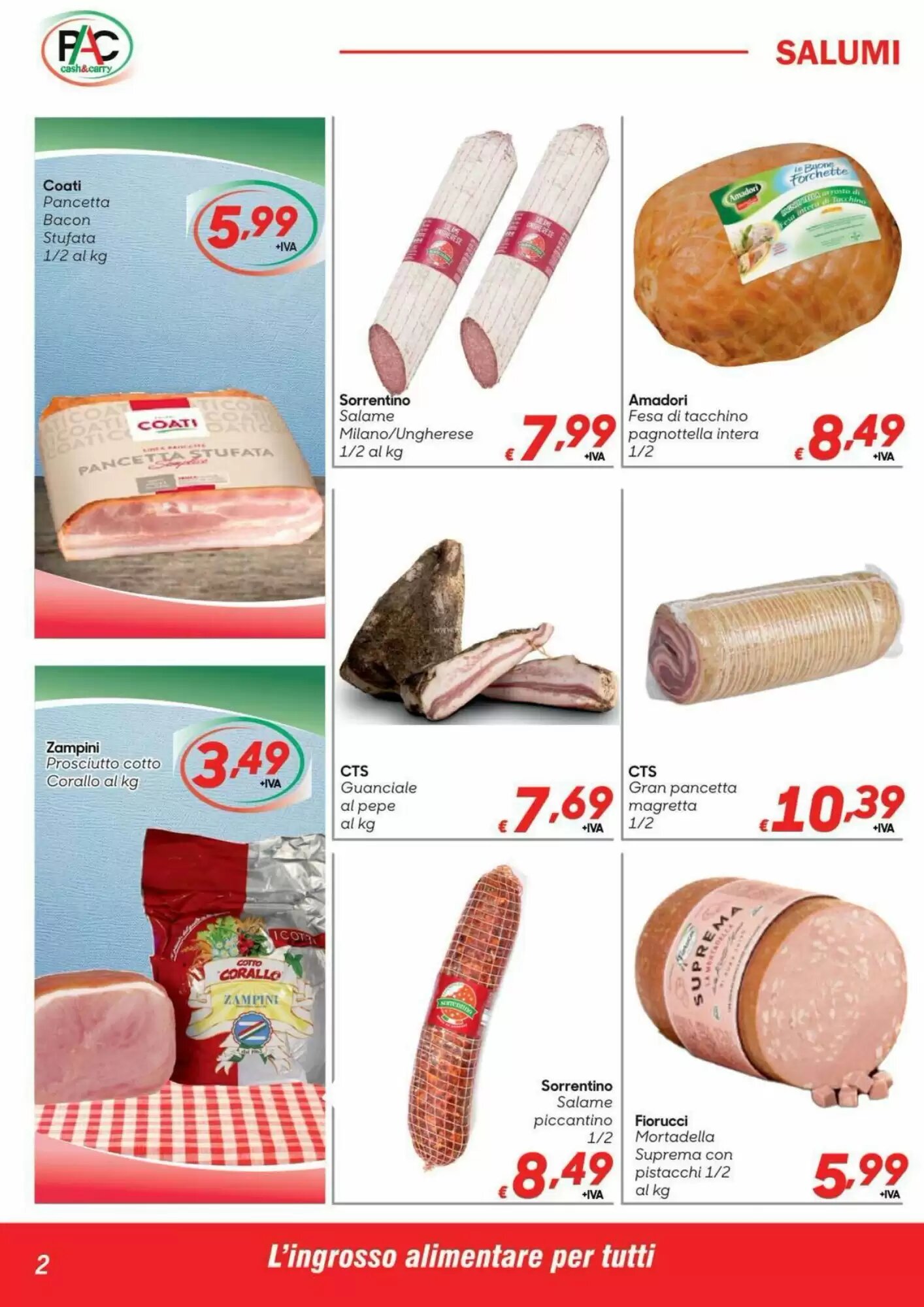 Volantino promozionale Pac Cash&Carry  valide dal 07/10/2026 - Pagina 2.