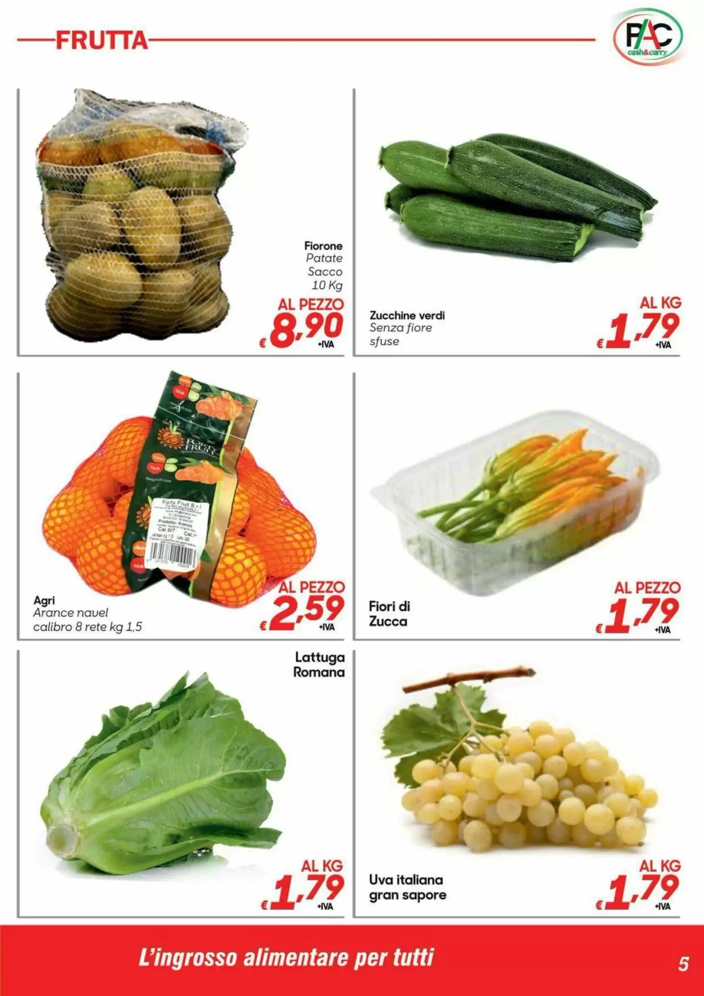 Volantino promozionale Pac Cash&Carry  valide dal 07/10/2026 - Pagina 5.