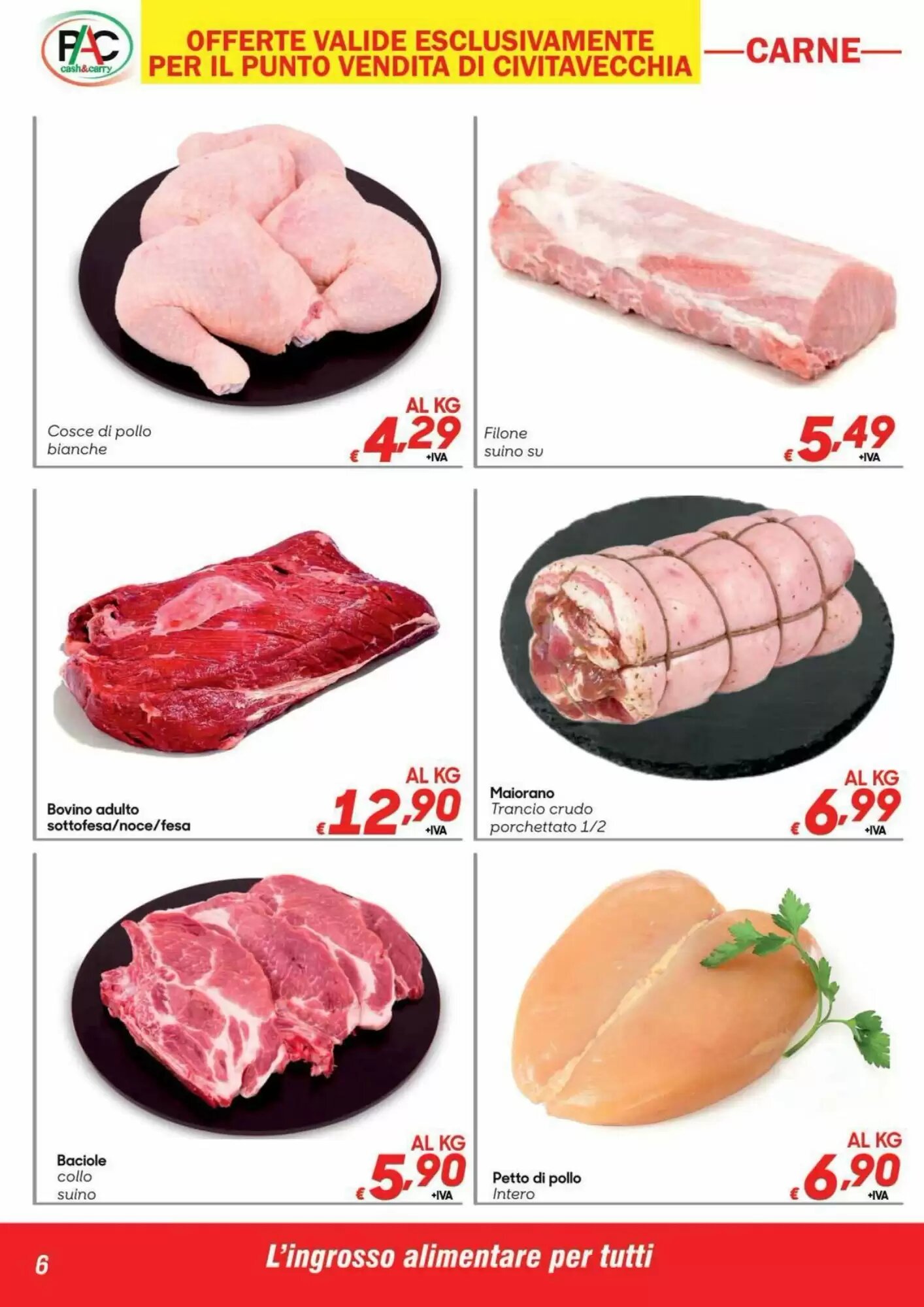 Volantino promozionale Pac Cash&Carry  valide dal 07/10/2026 - Pagina 6.