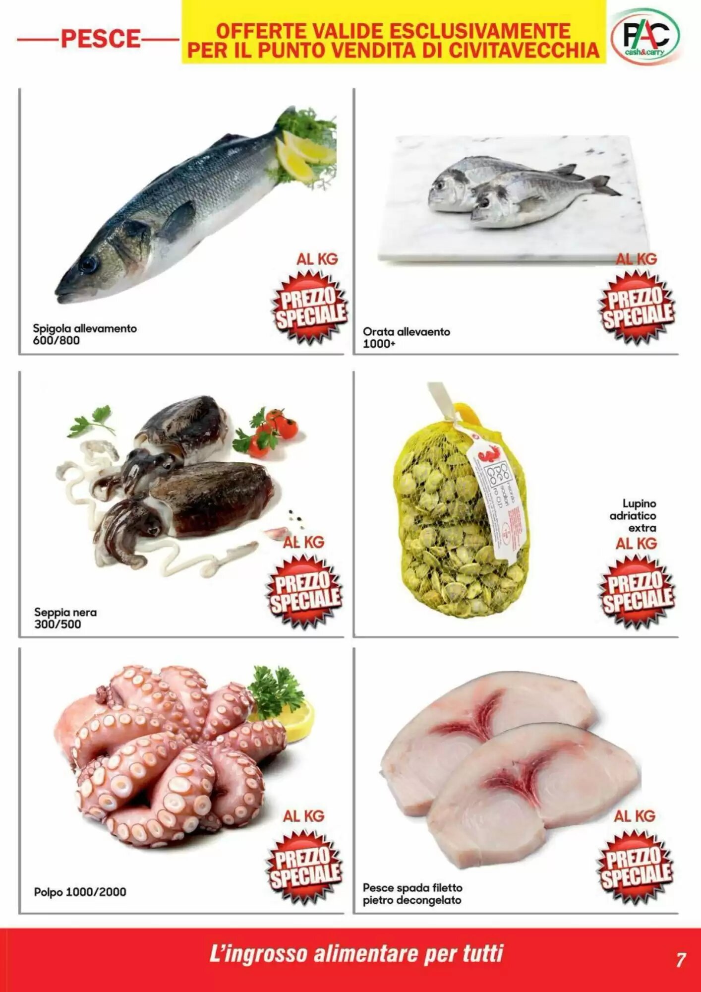 Volantino promozionale Pac Cash&Carry  valide dal 07/10/2026 - Pagina 7.