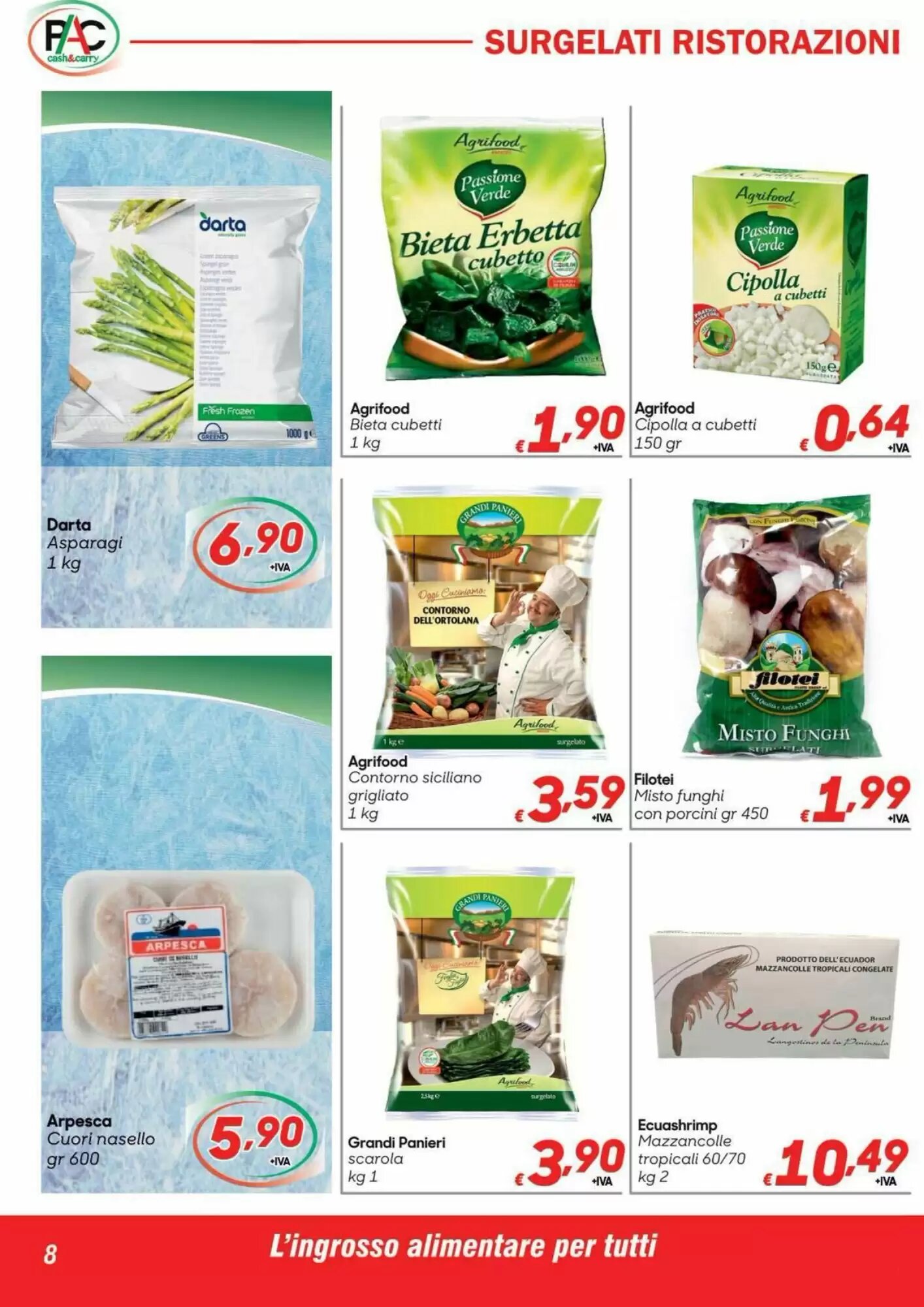 Volantino promozionale Pac Cash&Carry  valide dal 07/10/2026 - Pagina 8.