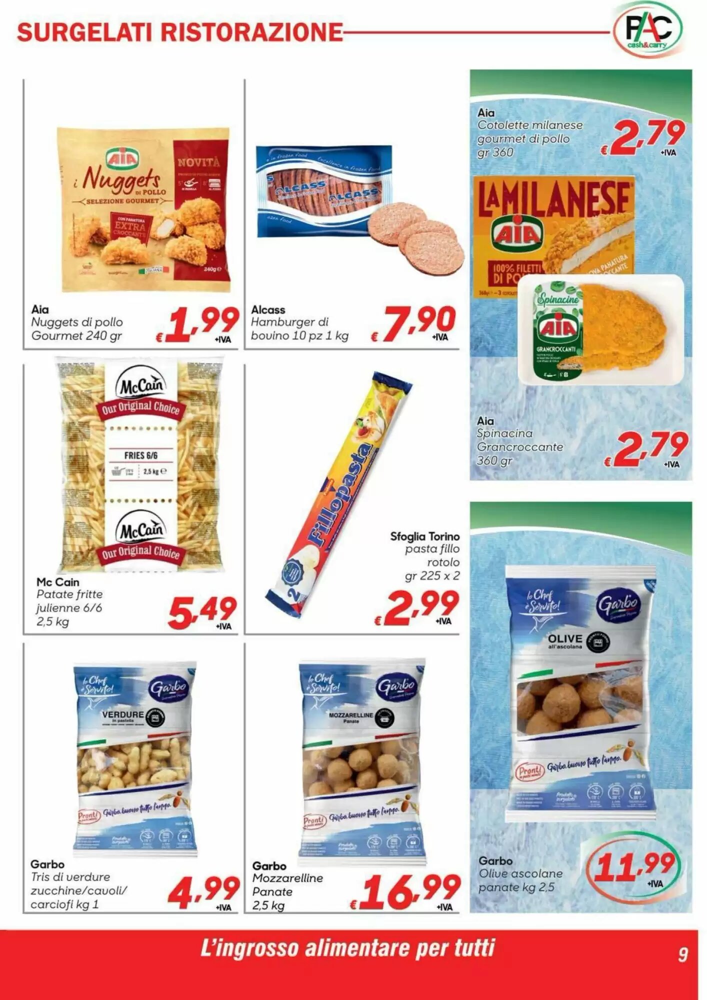 Volantino promozionale Pac Cash&Carry  valide dal 07/10/2026 - Pagina 9.