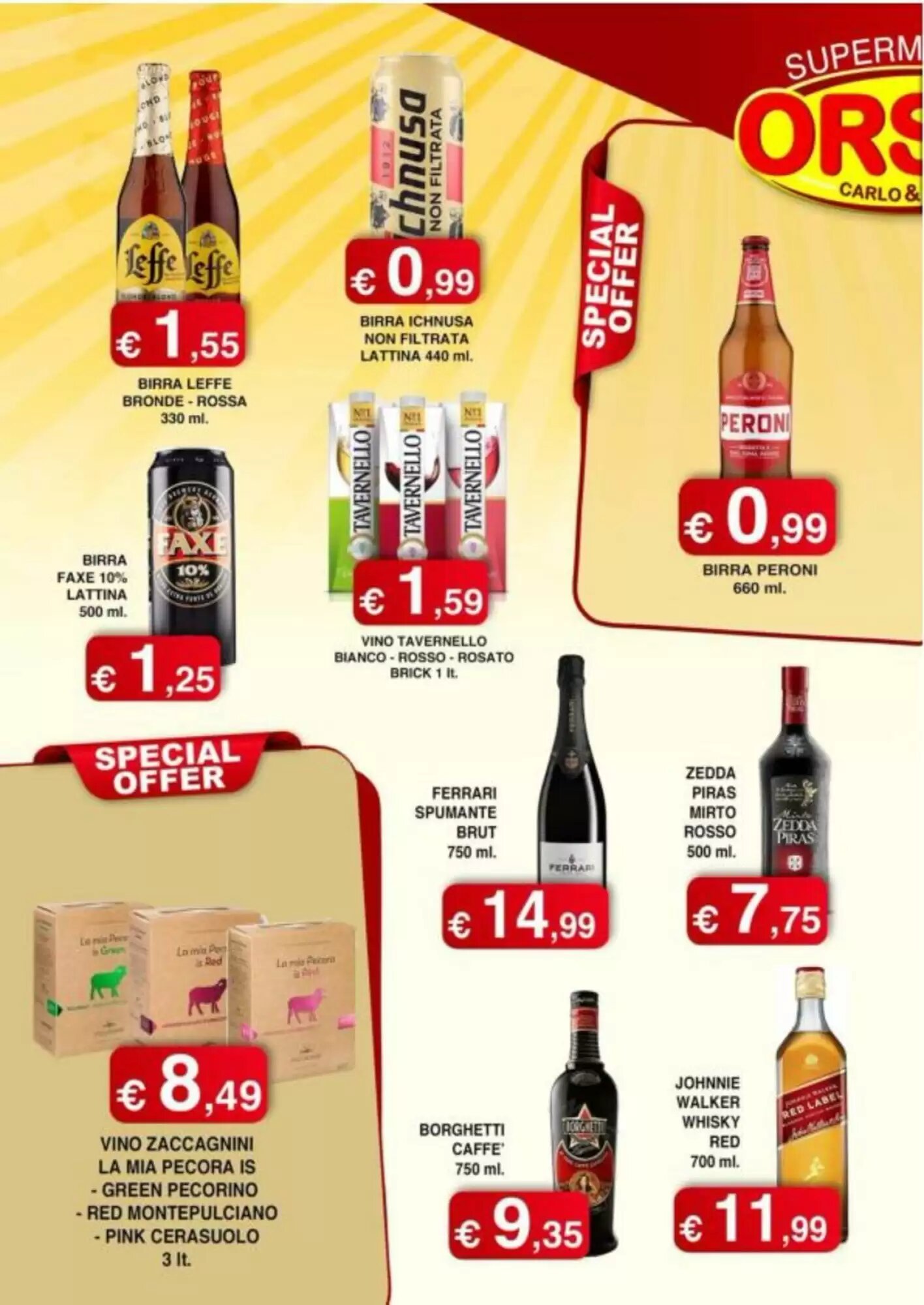 Volantino promozionale Orsini Market  valide dal 07/10/2026 - Pagina 10.
