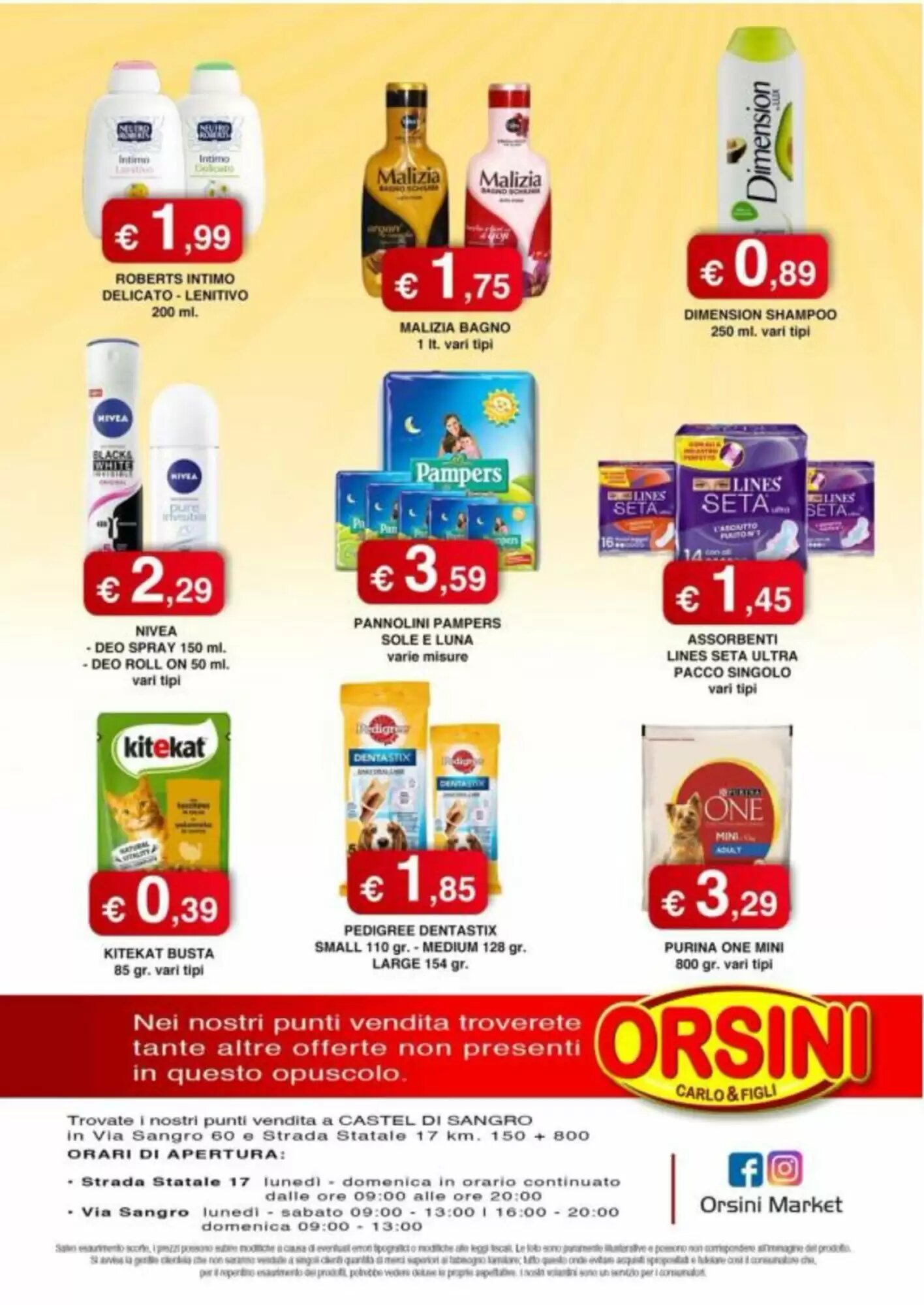 Volantino promozionale Orsini Market  valide dal 07/10/2026 - Pagina 12.
