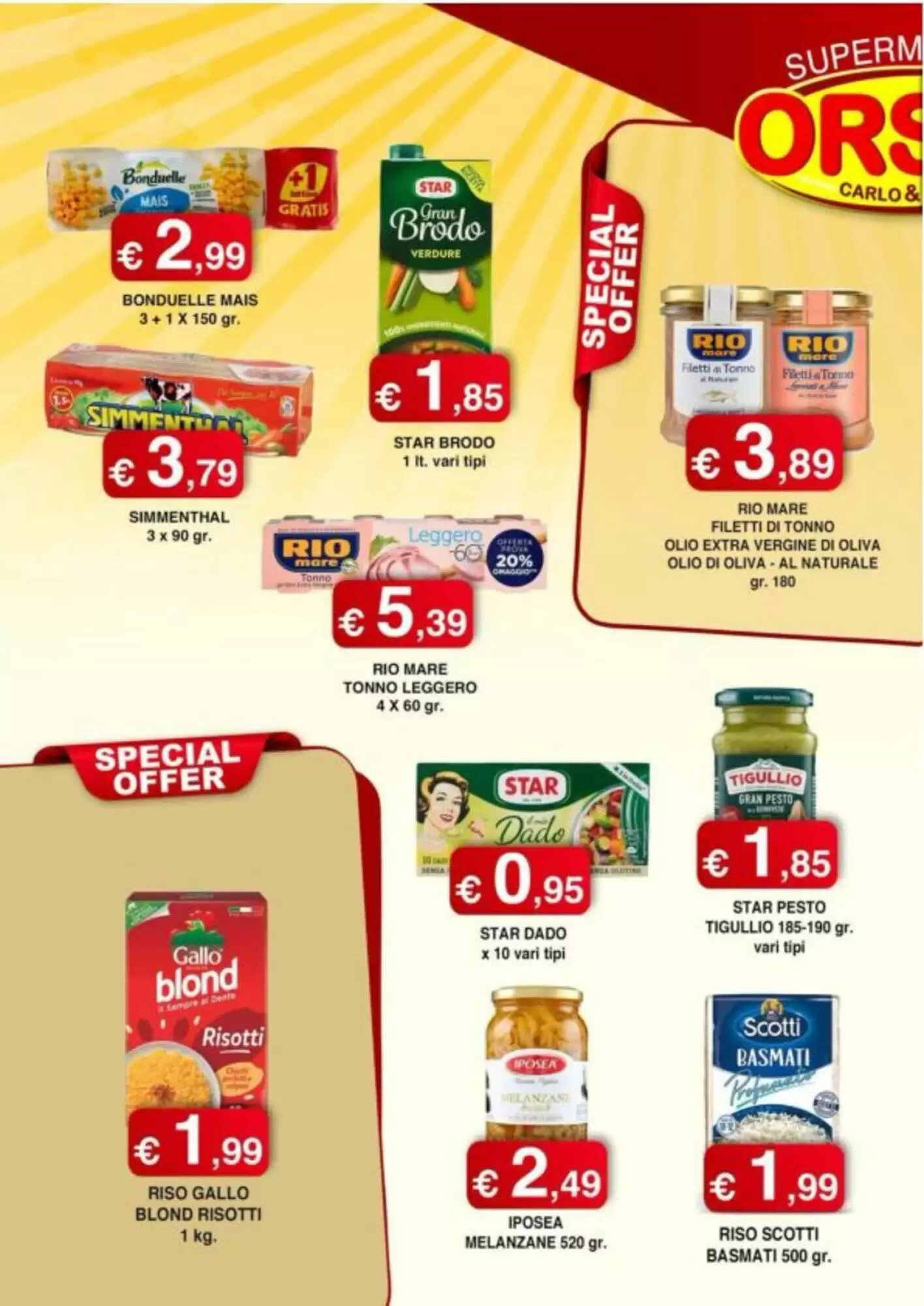 Volantino promozionale Orsini Market  valide dal 07/10/2026 - Pagina 4.
