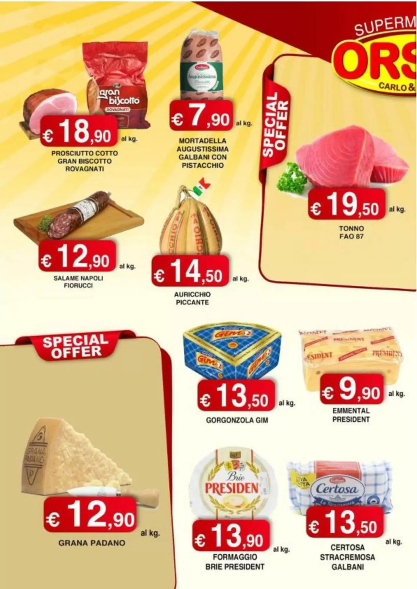 Volantino promozionale Orsini Market  valide dal 07/10/2026 - Pagina 6.