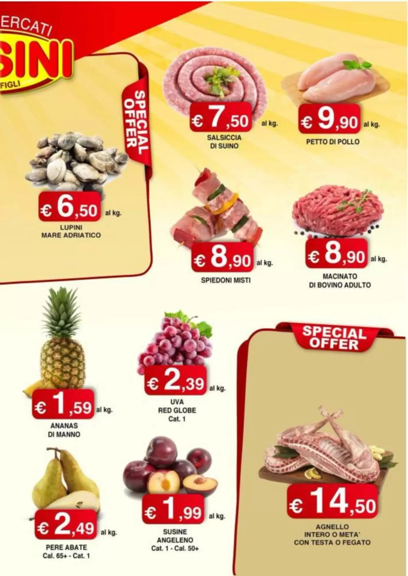 Volantino promozionale Orsini Market  valide dal 07/10/2026 - Pagina 7.