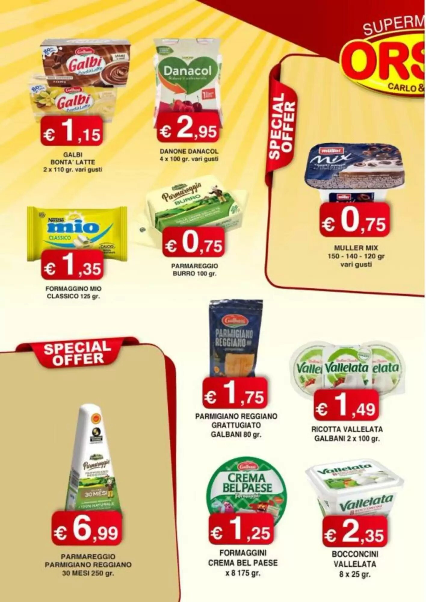 Volantino promozionale Orsini Market  valide dal 07/10/2026 - Pagina 8.
