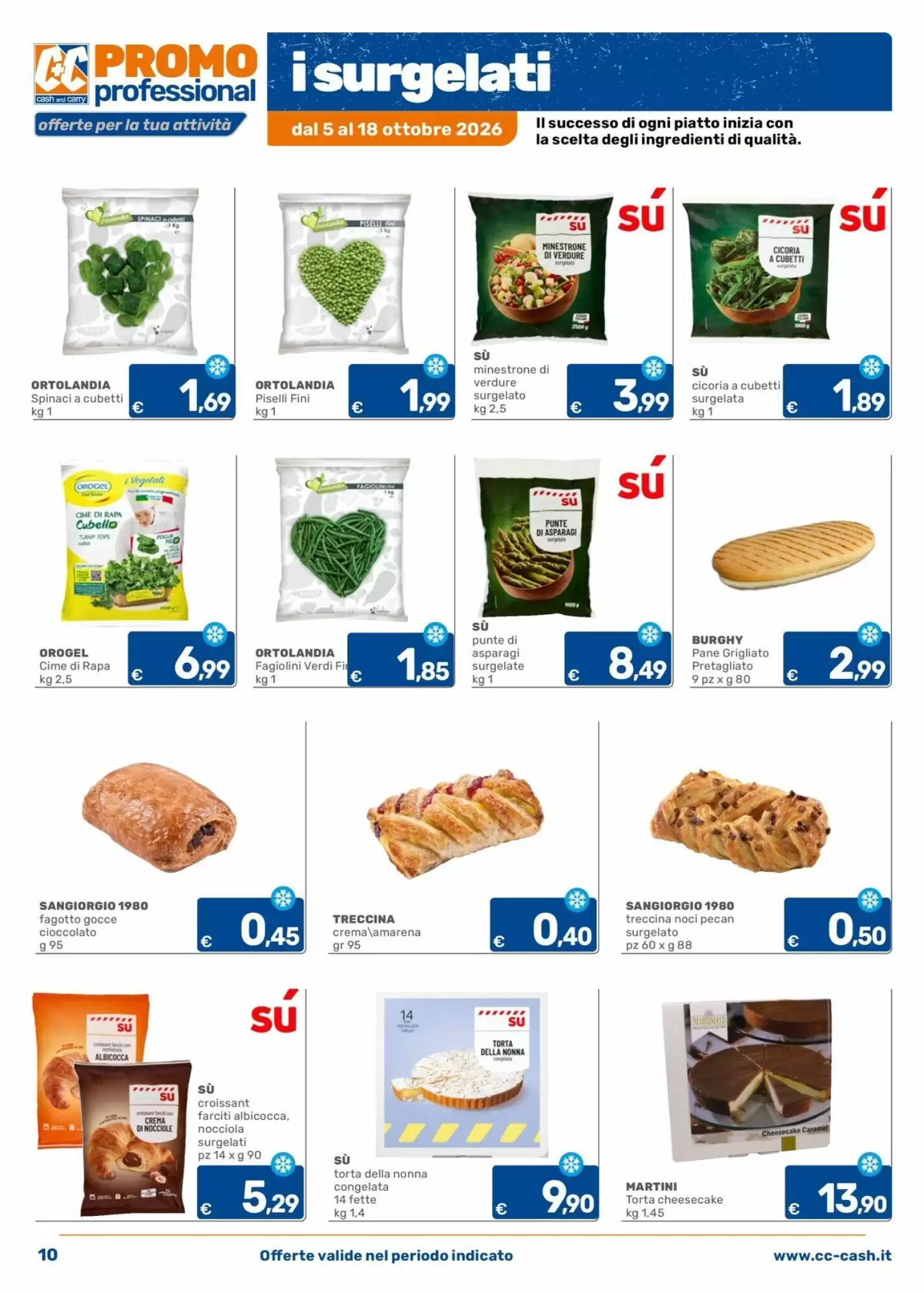 Volantino promozionale C+C Cash and Carry  valide dal 07/10/2026 - Pagina 10.