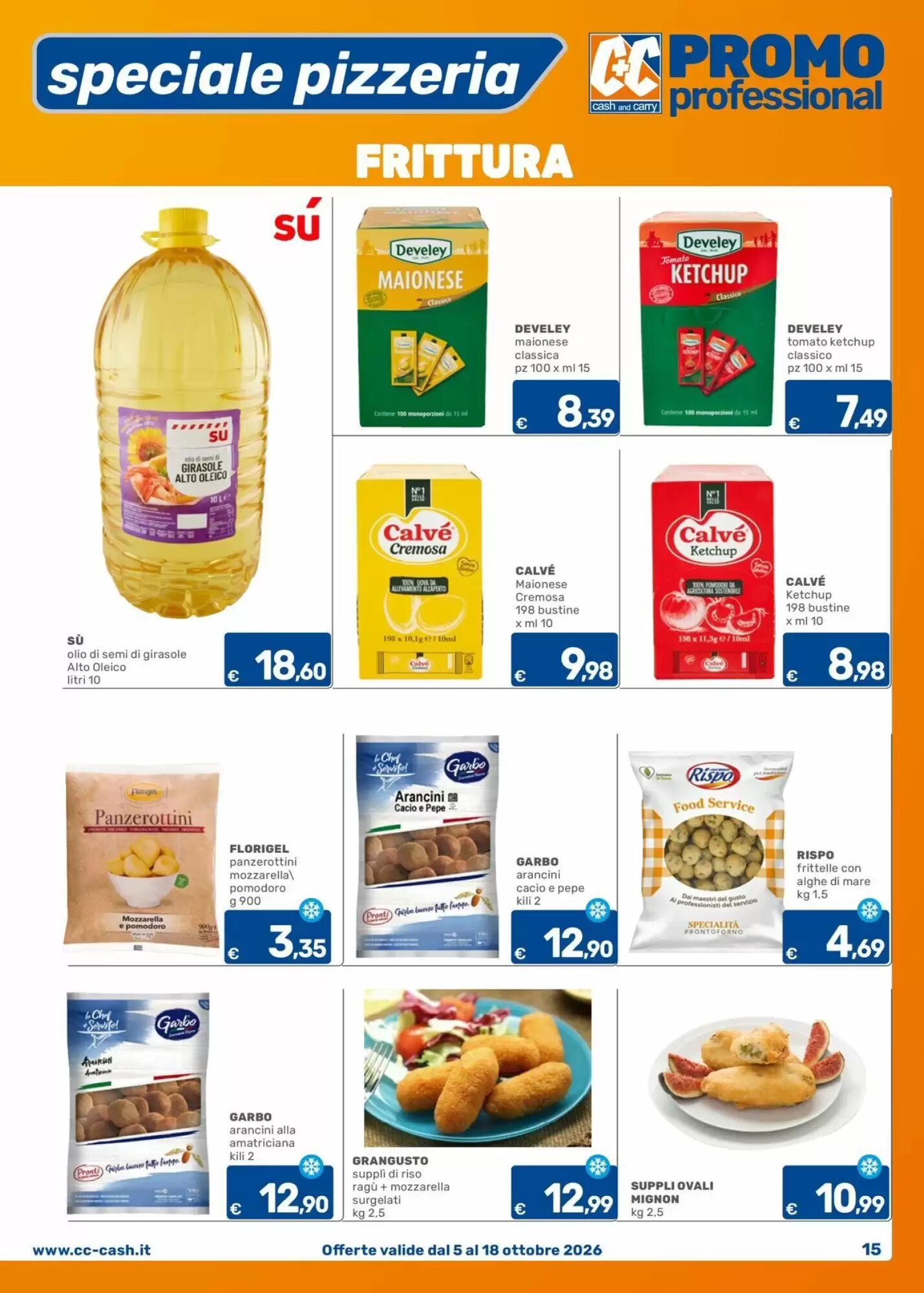 Volantino promozionale C+C Cash and Carry  valide dal 07/10/2026 - Pagina 15.