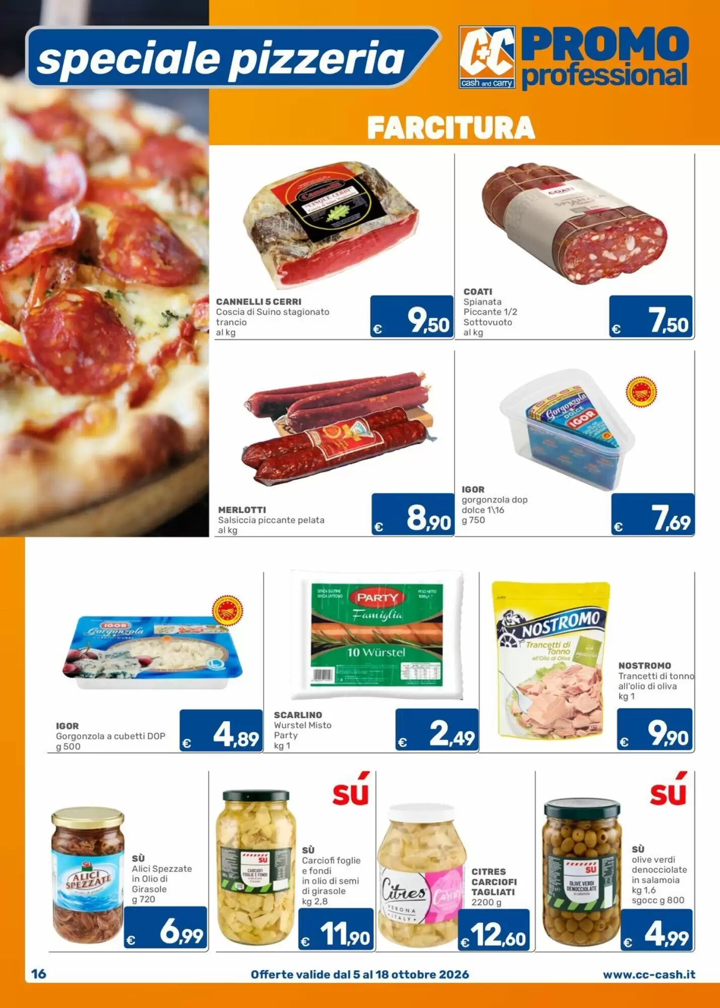 Volantino promozionale C+C Cash and Carry  valide dal 07/10/2026 - Pagina 16.