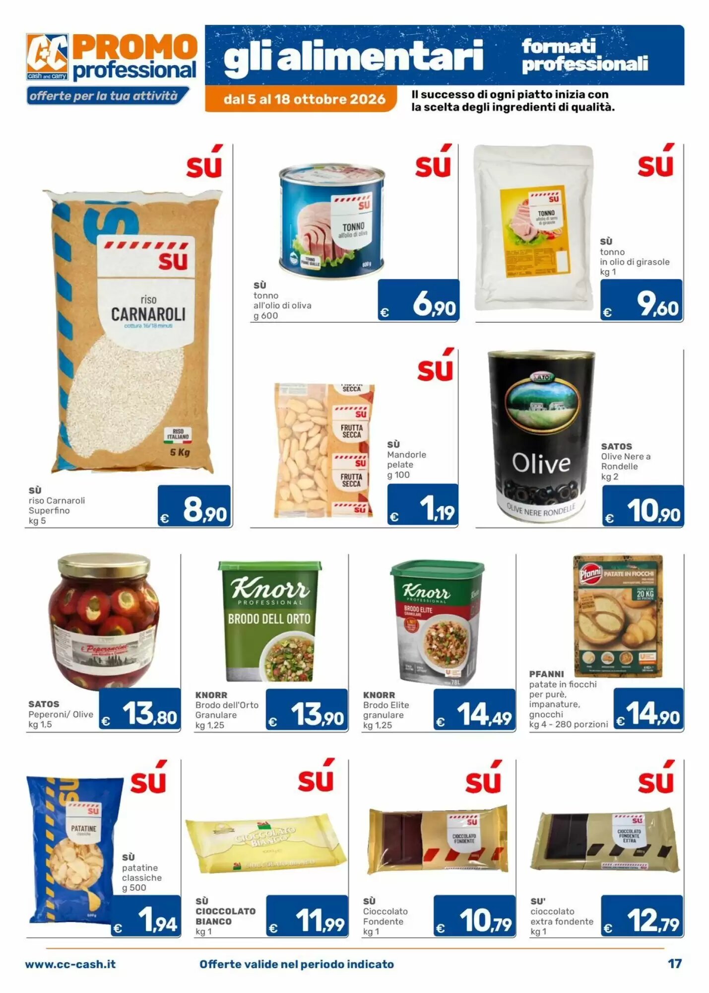 Volantino promozionale C+C Cash and Carry  valide dal 07/10/2026 - Pagina 17.