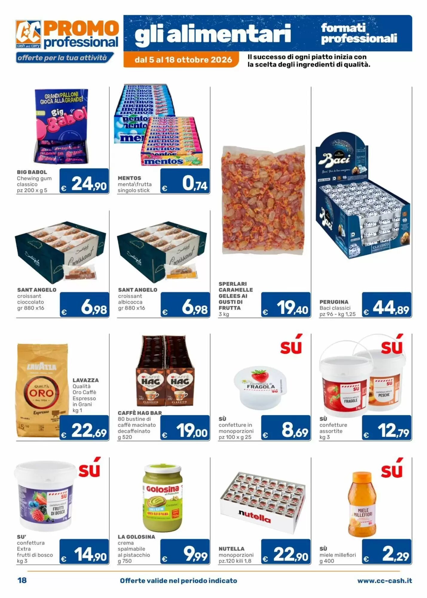 Volantino promozionale C+C Cash and Carry  valide dal 07/10/2026 - Pagina 18.