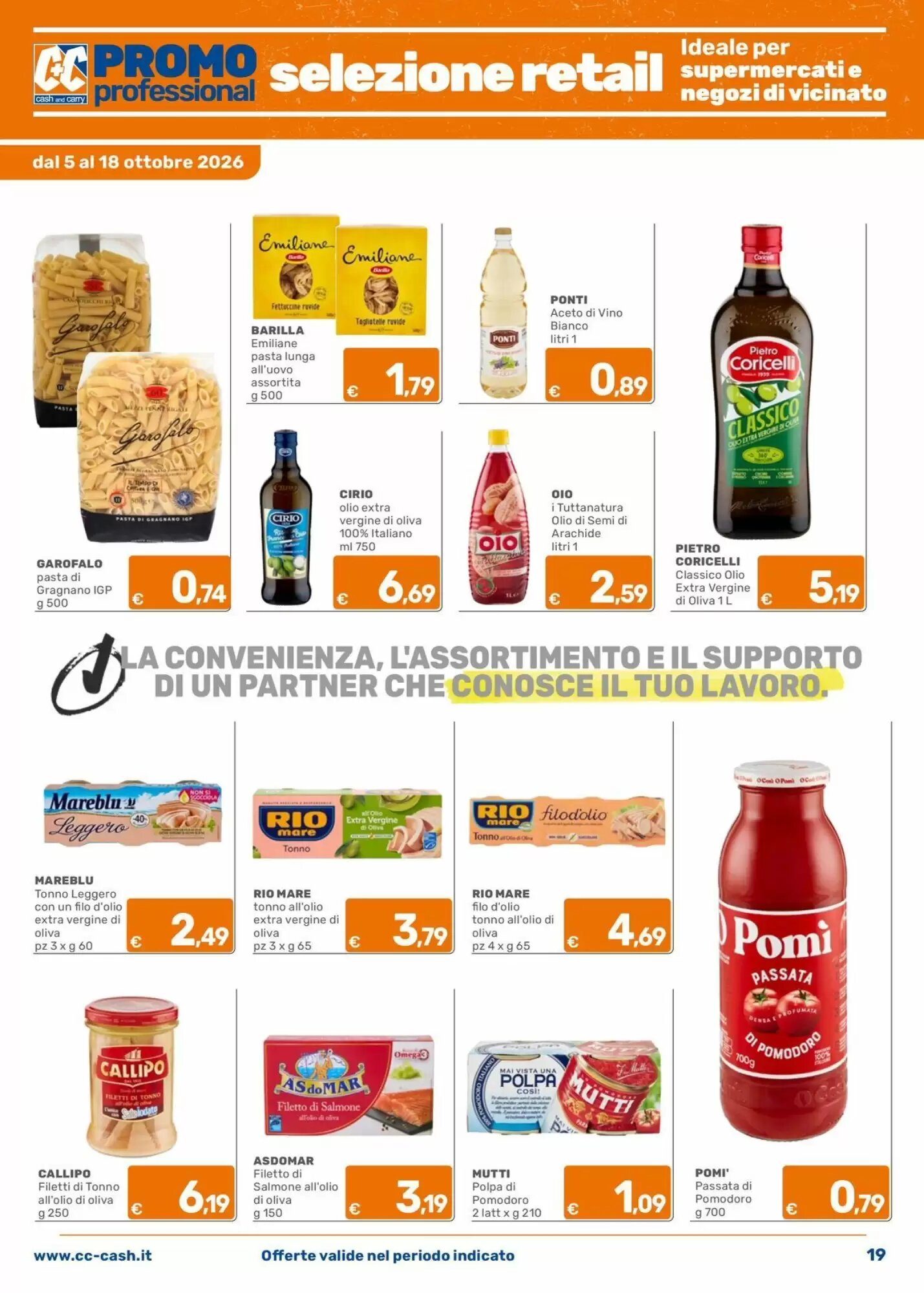 Volantino promozionale C+C Cash and Carry  valide dal 07/10/2026 - Pagina 19.