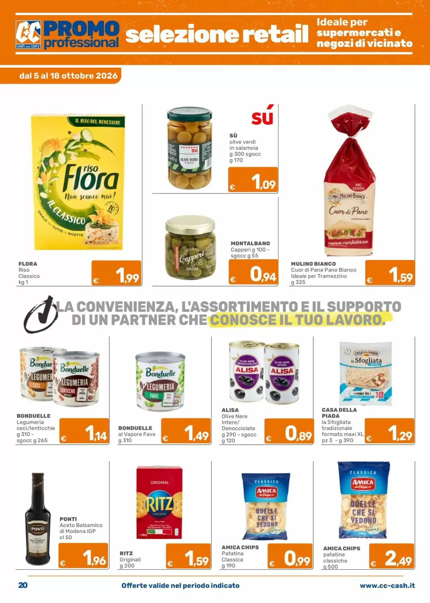 Volantino promozionale C+C Cash and Carry  valide dal 07/10/2026 - Pagina 20.