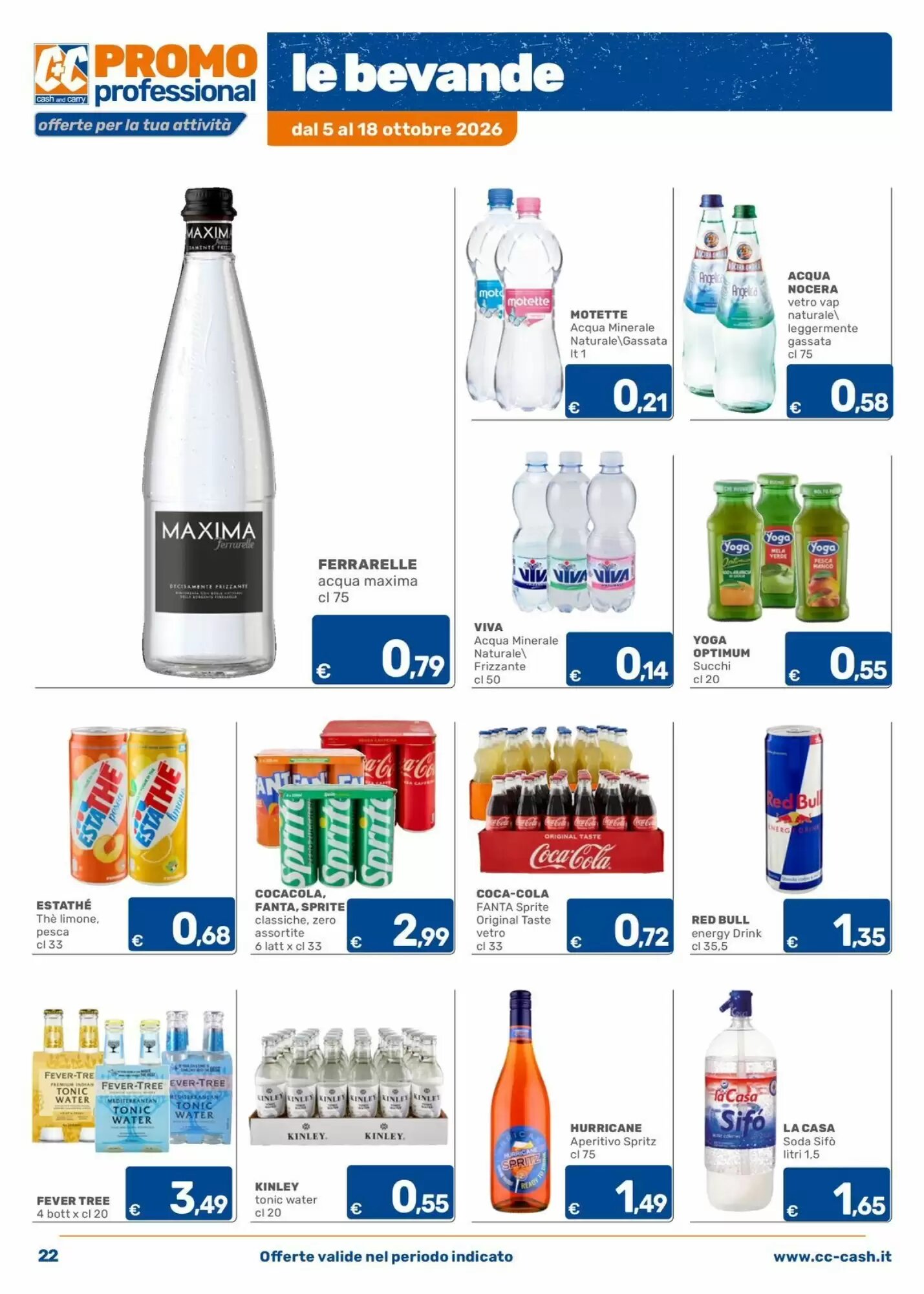 Volantino promozionale C+C Cash and Carry  valide dal 07/10/2026 - Pagina 22.