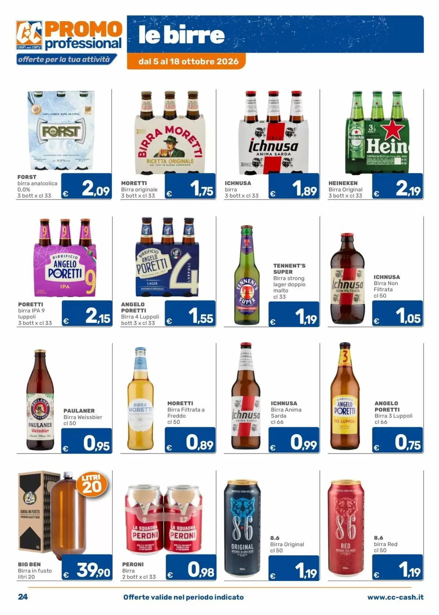 Volantino promozionale C+C Cash and Carry  valide dal 07/10/2026 - Pagina 24.