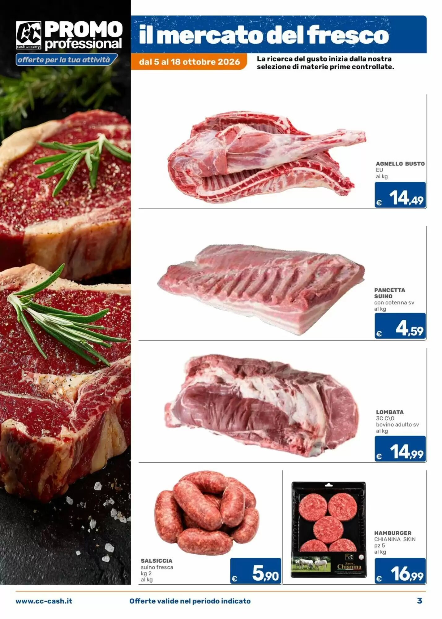 Volantino promozionale C+C Cash and Carry  valide dal 07/10/2026 - Pagina 3.